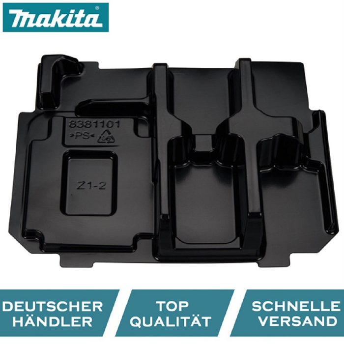 Makita Werkzeugkoffer Makita Einlage Tiefziehteil Koffereinsatz Makpac 1xDC18RC 838110-1 (1 St)