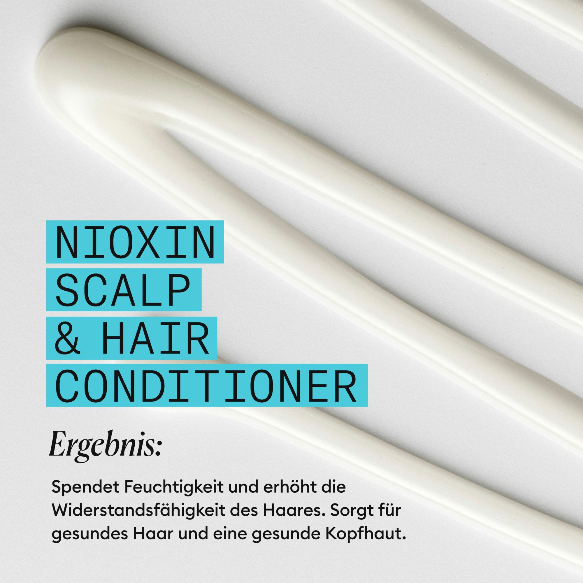Nioxin Kopfhaut-Pflegekur NIOXIN SCALP + HAIR SYSTEM 3 CONDITONER, mehr Volumen, schützt vor Haarbruch, speziell für coloriertes Haar