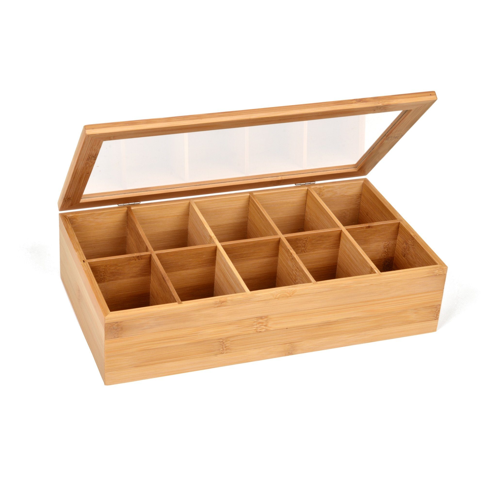 GRÄWE Teebox »GRÄWE Teebox aus BAMBUS 10 Fächer«, Bambus online kaufen