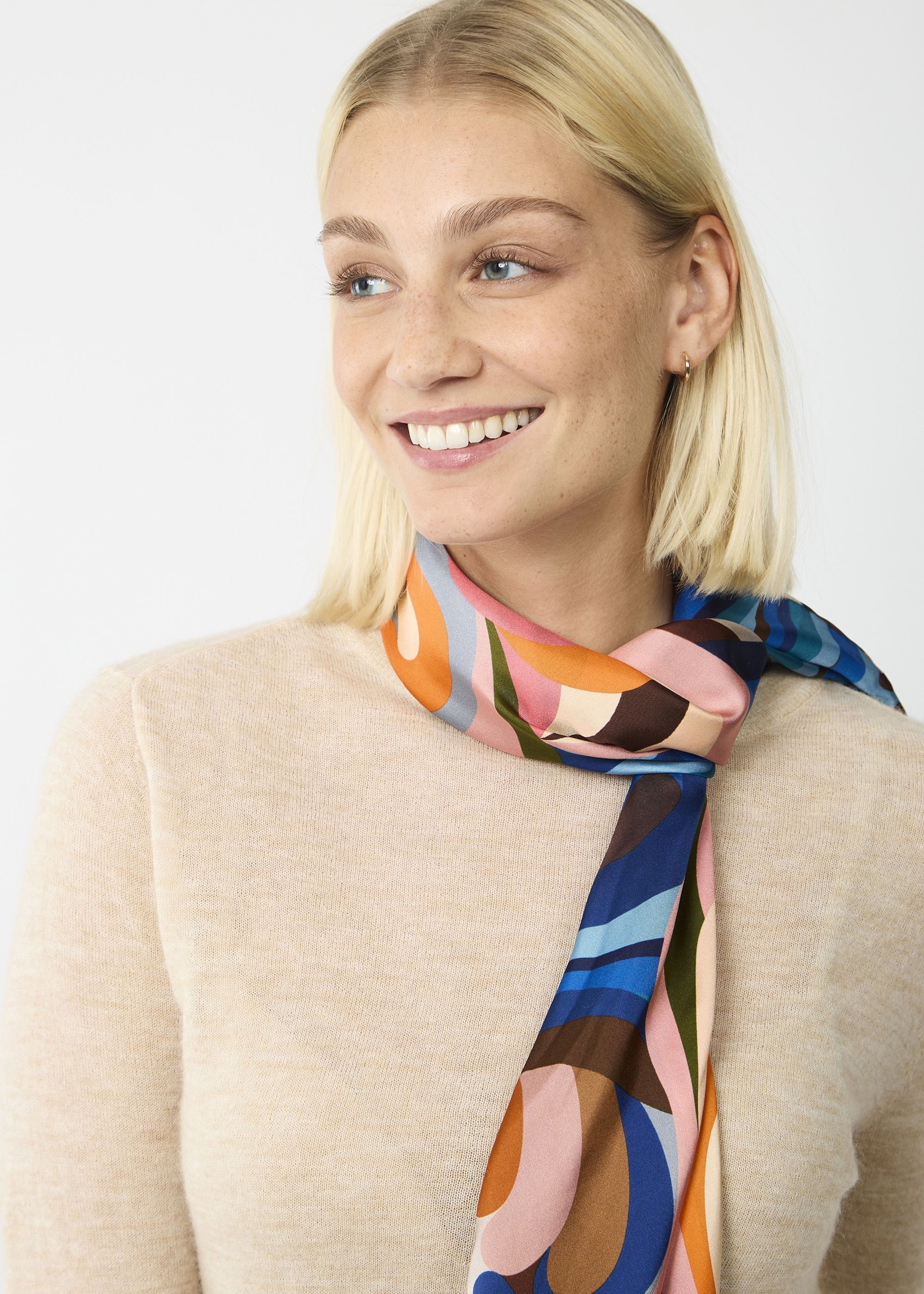 Codello Seidentuch, aus reiner Seide mit Paisley-Motiv