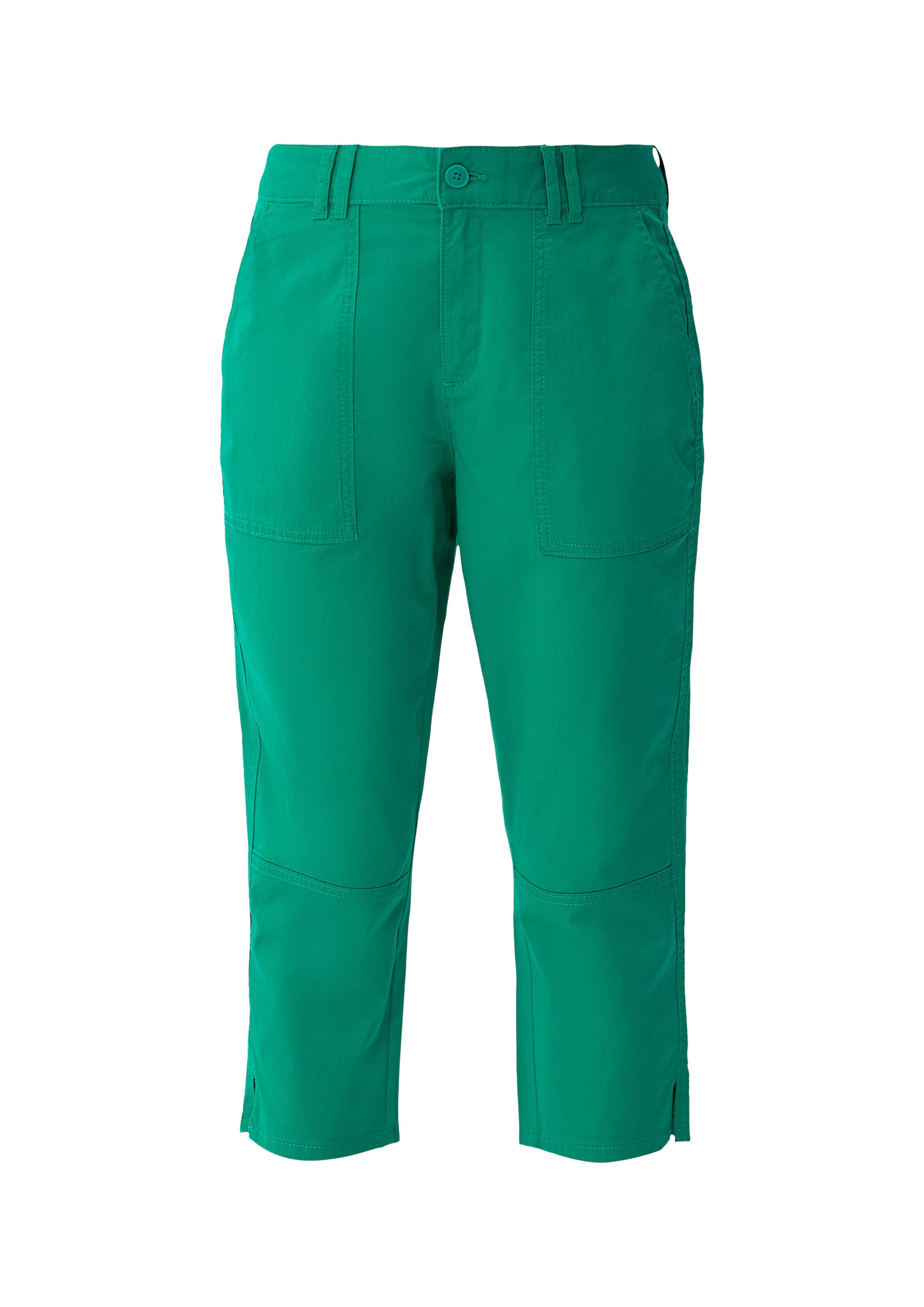 s.Oliver Caprihose Hose Relaxed: Caprihose doppelten Gürtelschlaufen