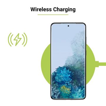 Artwizz Smartphone-Hülle Artwizz TPU Case - Ultra dünne, elastische Schutzhülle mit matter Rückseite für Galaxy S20, Schwarz