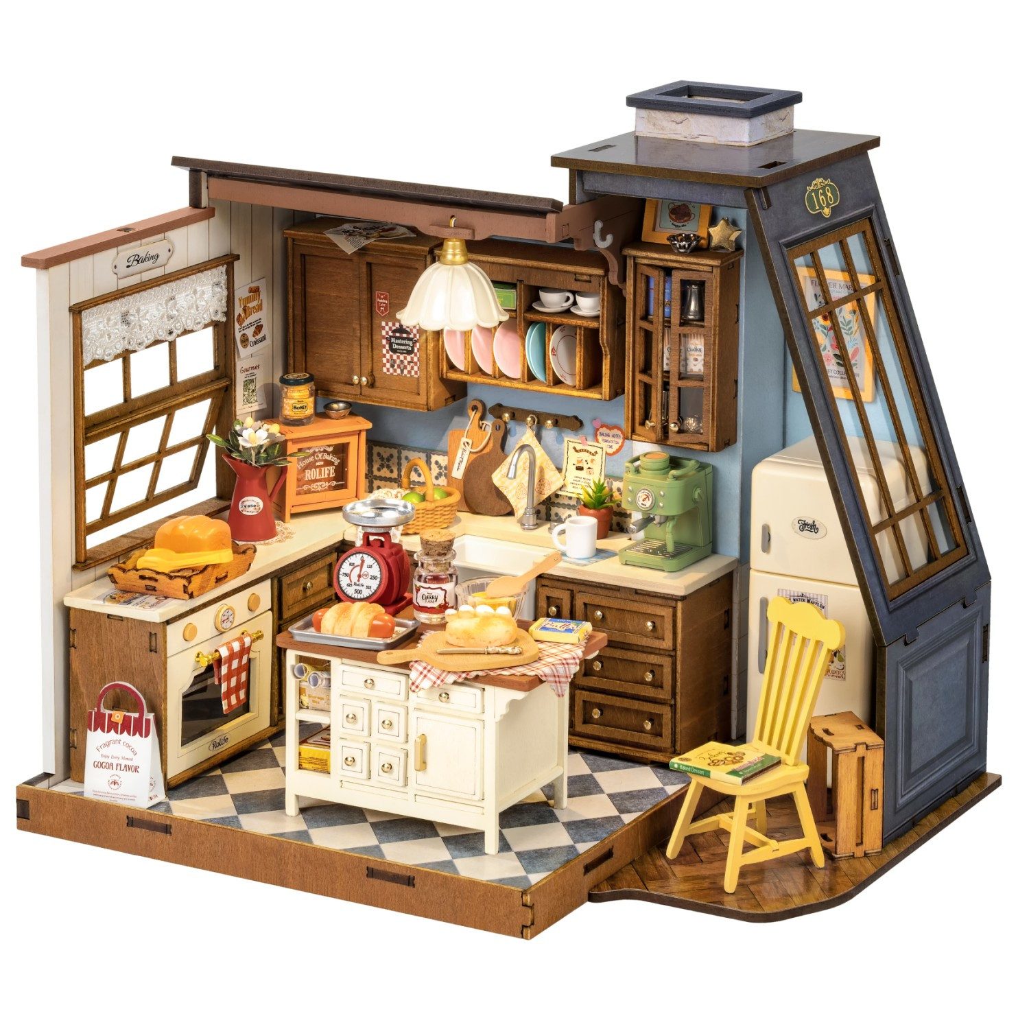 ROLIFE 3D-Puzzle DIY "Baking Kitchen", 359 Puzzleteile