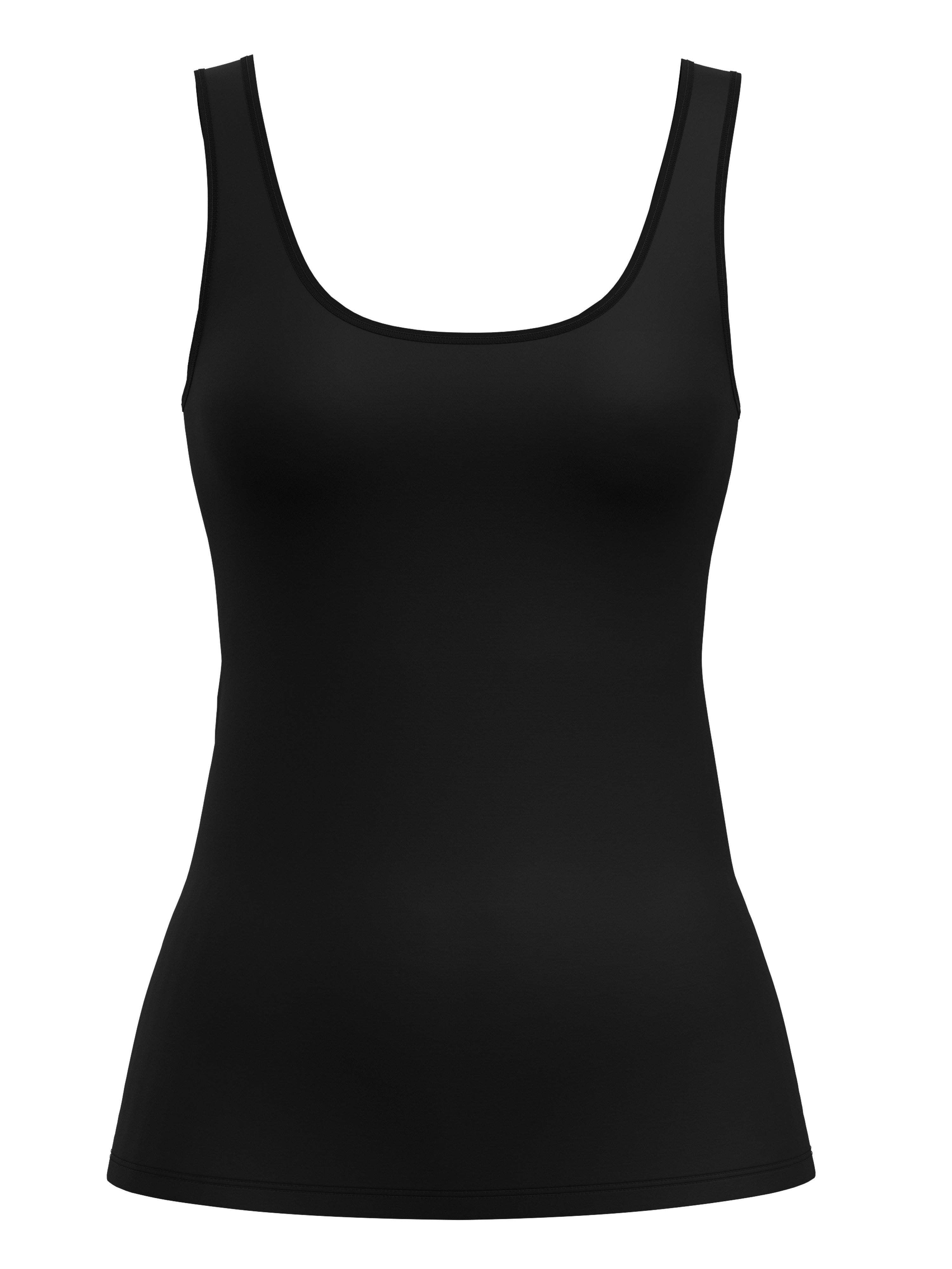 CALIDA Unterhemd Sleek Skin Rundhalsausschnitt, Single-Jersey-Qualität