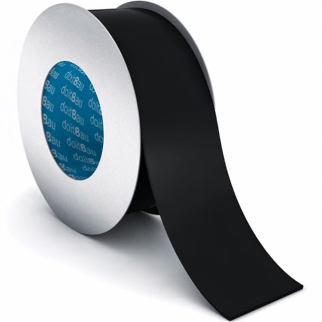 Dampfsperrklebeband 24 Rollen Klebeband für Unterspannbahn schwarz 50mm je 25m
