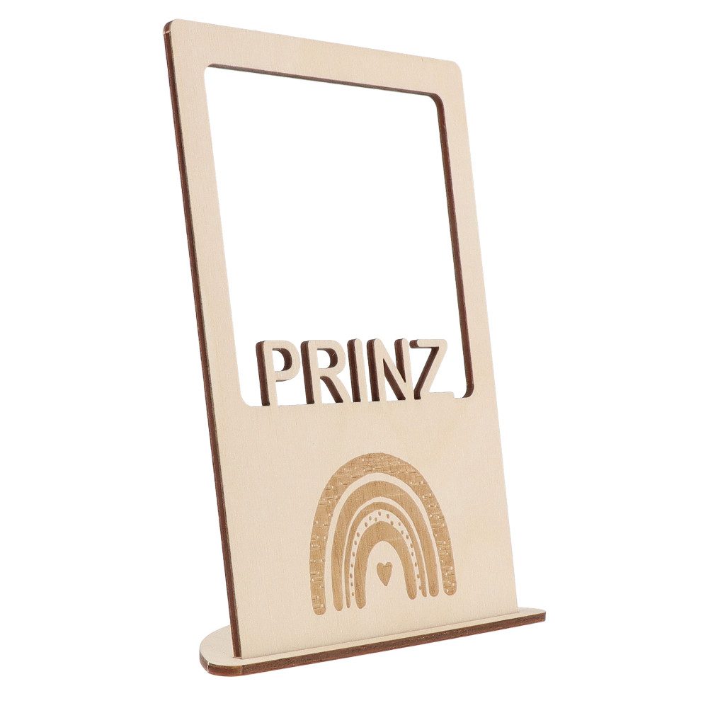 Spruchreif® Bilderrahmen Spruchreif, Holz- Bilderrahmen mit Gravur, Gravur Geschenk Familie