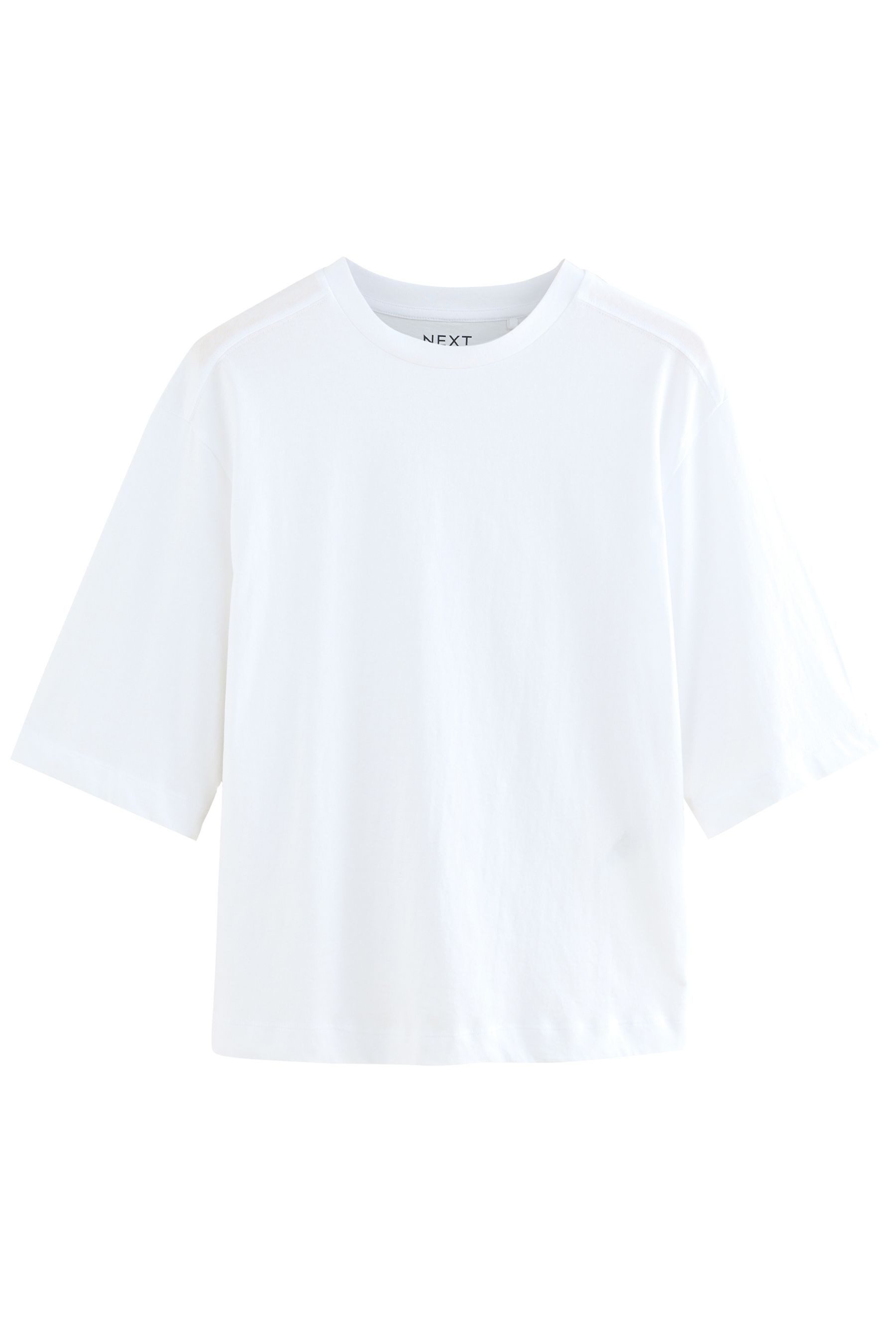 Next T-Shirt Relaxed Fit T-Shirt mit ellbogenlangen Ärmeln (1-tlg)