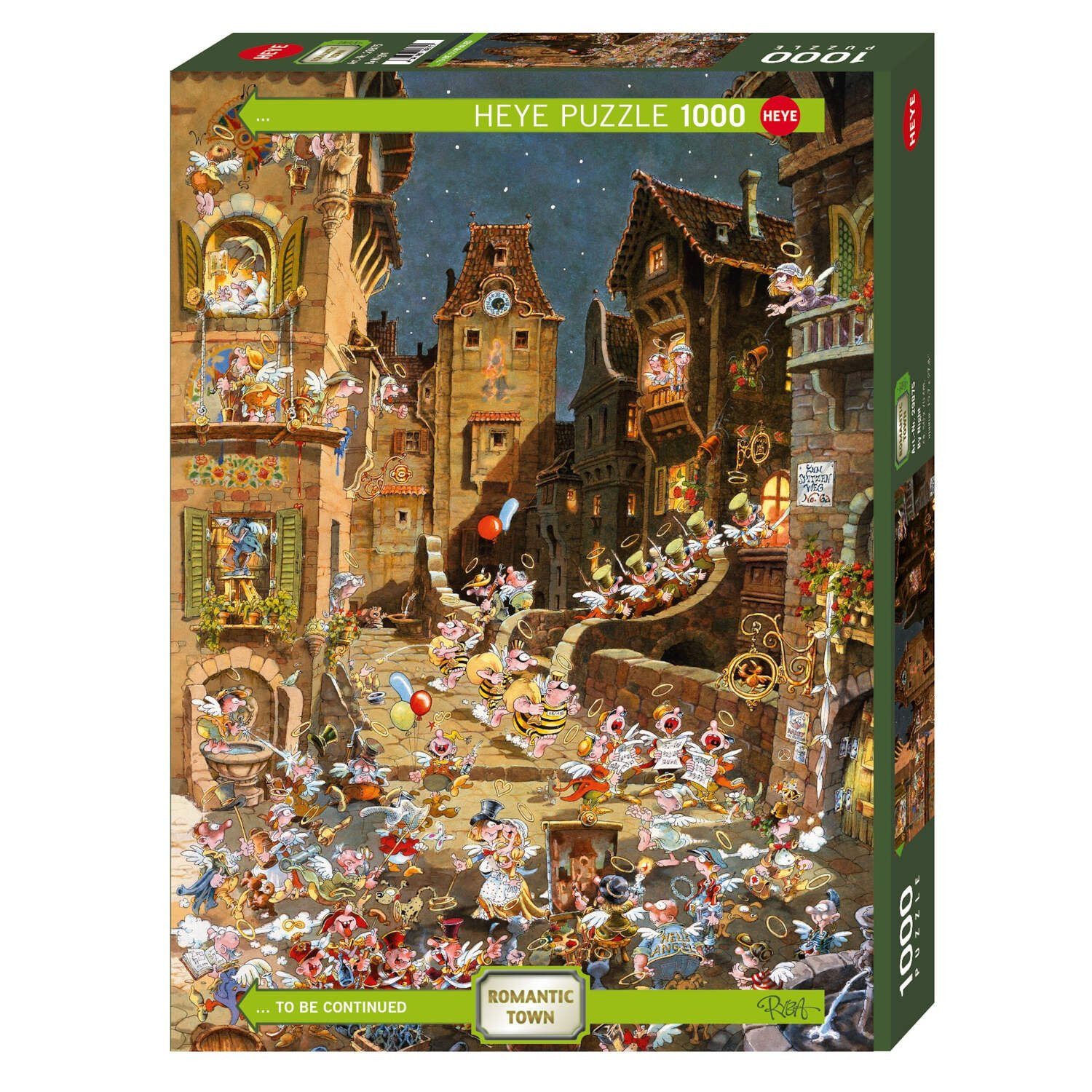 HEYE Puzzle By Night, 1000 Puzzleteile