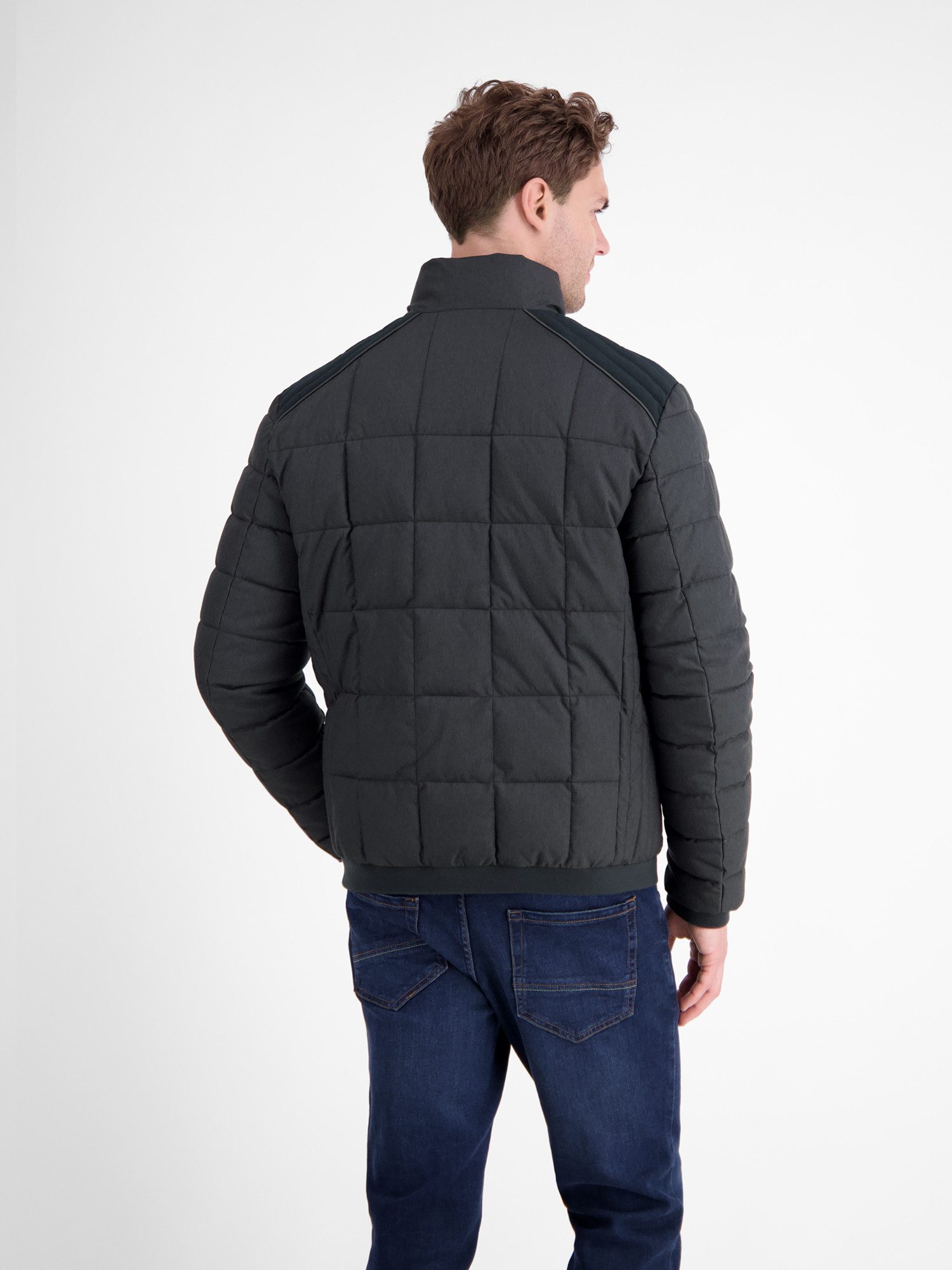 LERROS Steppjacke Steppjacke in Woll-Optik