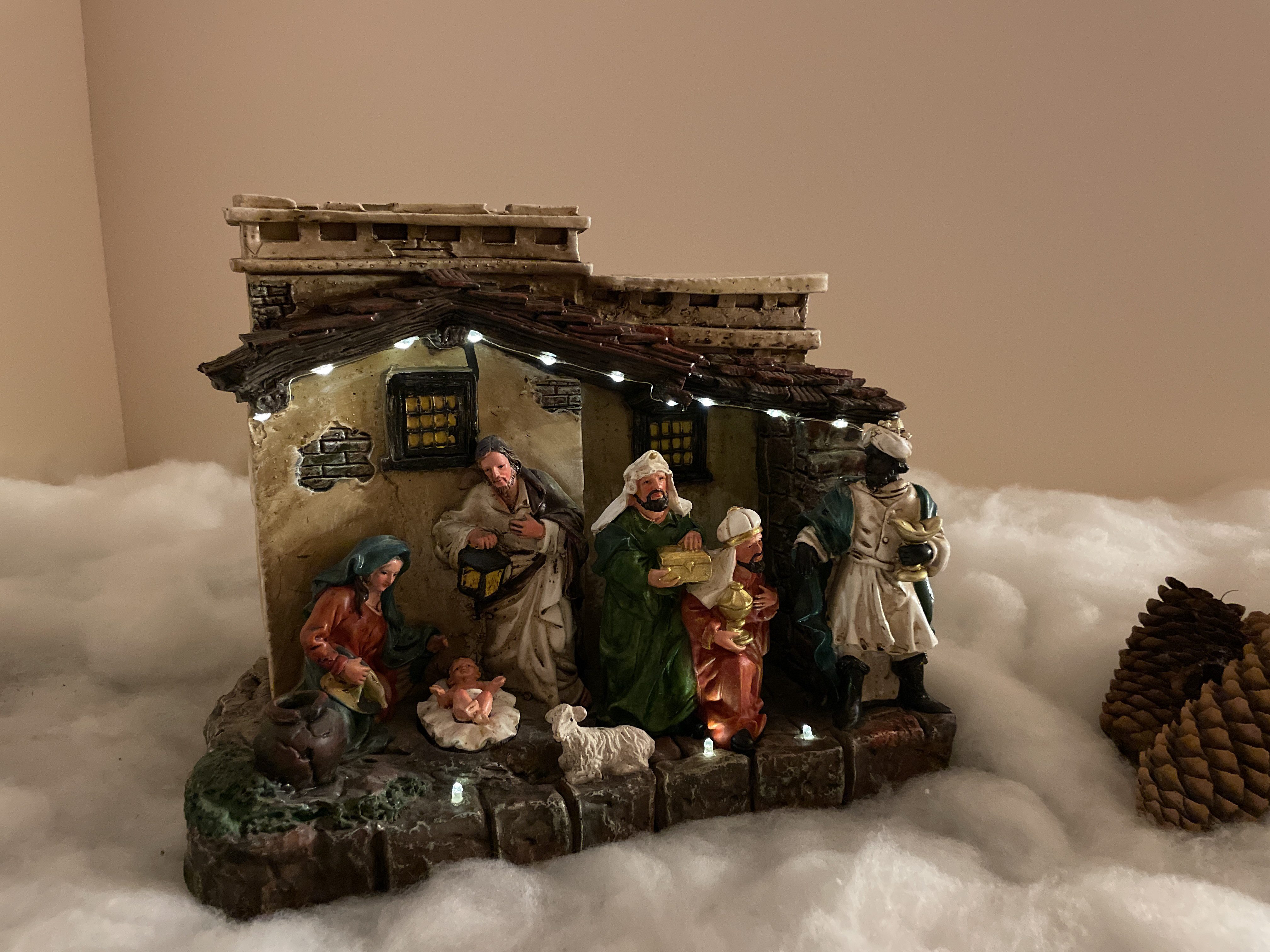e4fun Dekofigur Weihnachtsdorf: klassische Weihnachtskrippe mit günstig online kaufen