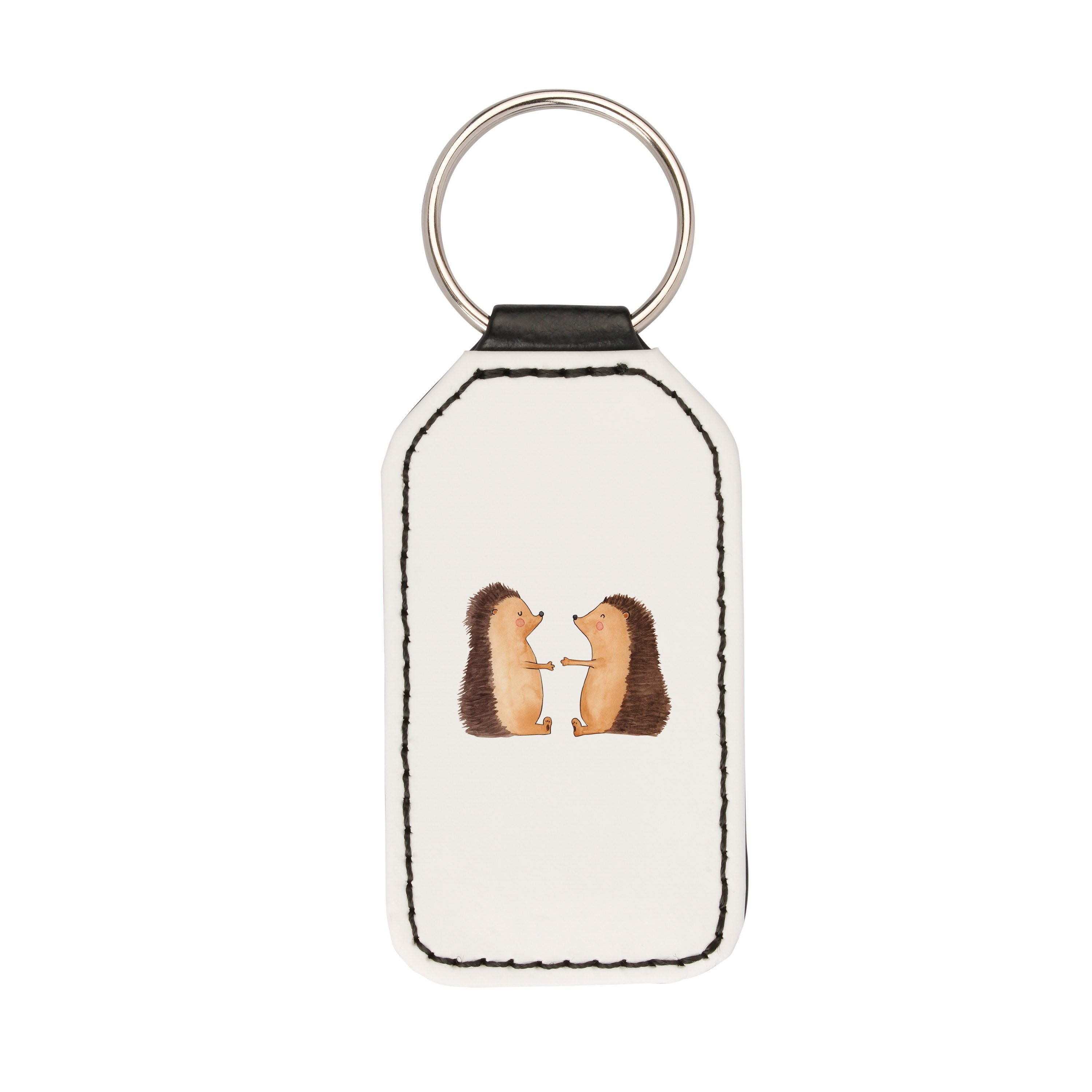 Taschenan Schlüsselanhänger, - Liebe Schlüsselanhänger Panda (1-tlg) - Mr. Igel Mrs. Weiß & Geschenk, Verlobung,