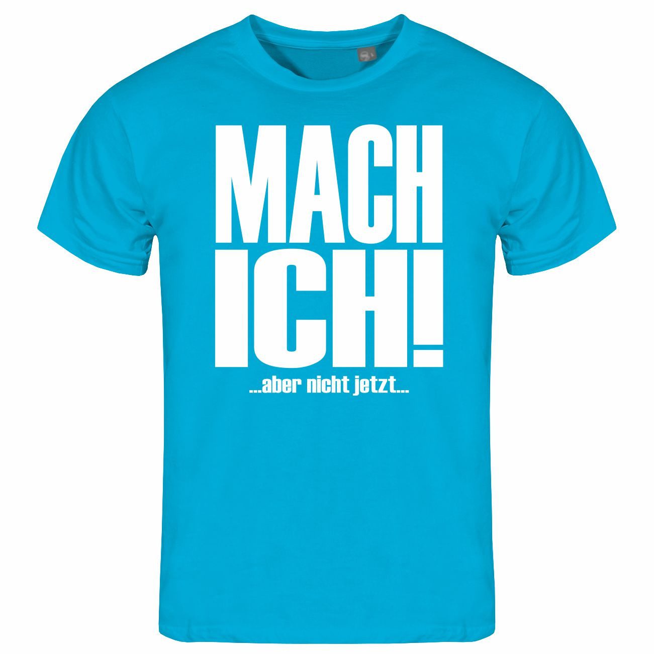 deinshirt Print-Shirt Herren T-Shirt Mach ich günstig online kaufen