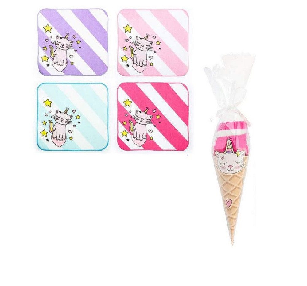 Trendhaus Handtuch Kinder, Katze, CATICORN Swirly, günstig online kaufen