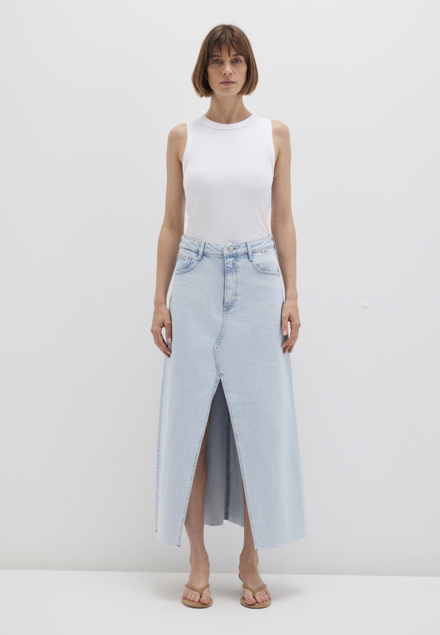 Mavi Cocktailkleid LOREN bleached denim