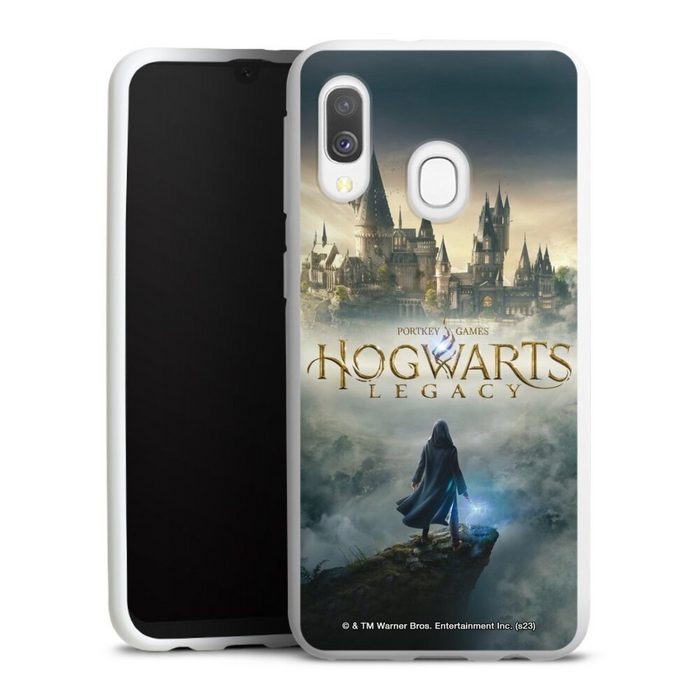 DeinDesign Handyhülle Hogwarts Legacy Offizielles Lizenzprodukt Harry Potter Hogwarts Legacy Samsung Galaxy A40 Silikon Hülle Bumper Case Handy Schutzhülle