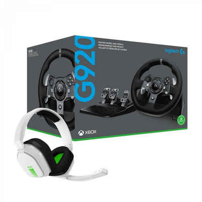 Logitech G920 + Astro A10 für PC und Xbox One Gaming-Lenkrad
