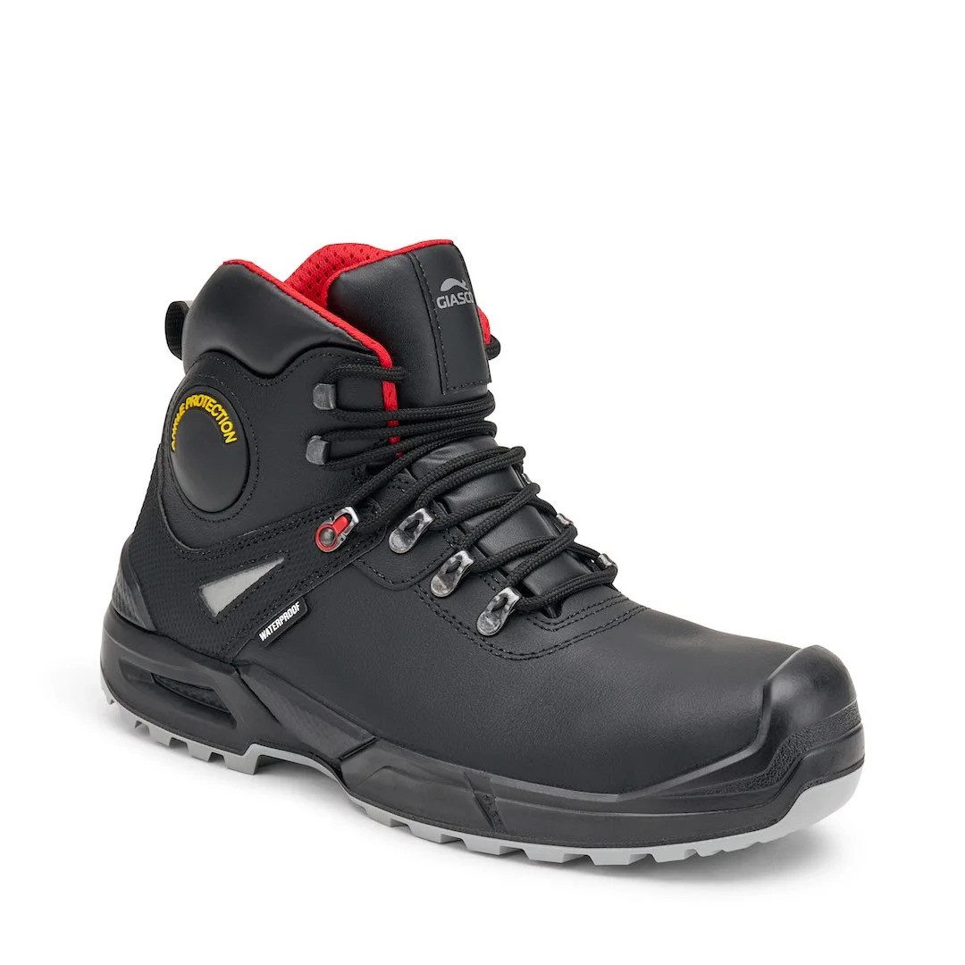 Giasco Arbeitsstiefel Defender mit wasserdichter Membran, S7S SRC Arbeitsschuh wasserdichter und kälteisolierender Arbeitsschuh