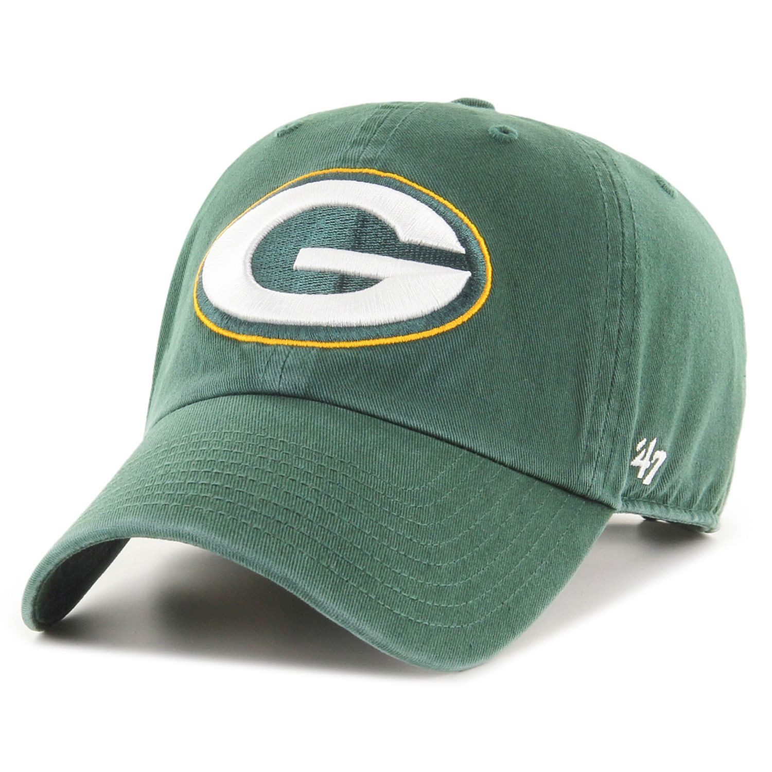 '47 Brand Baseball Cap Relaxed CLEAN UP Green Bay Packers