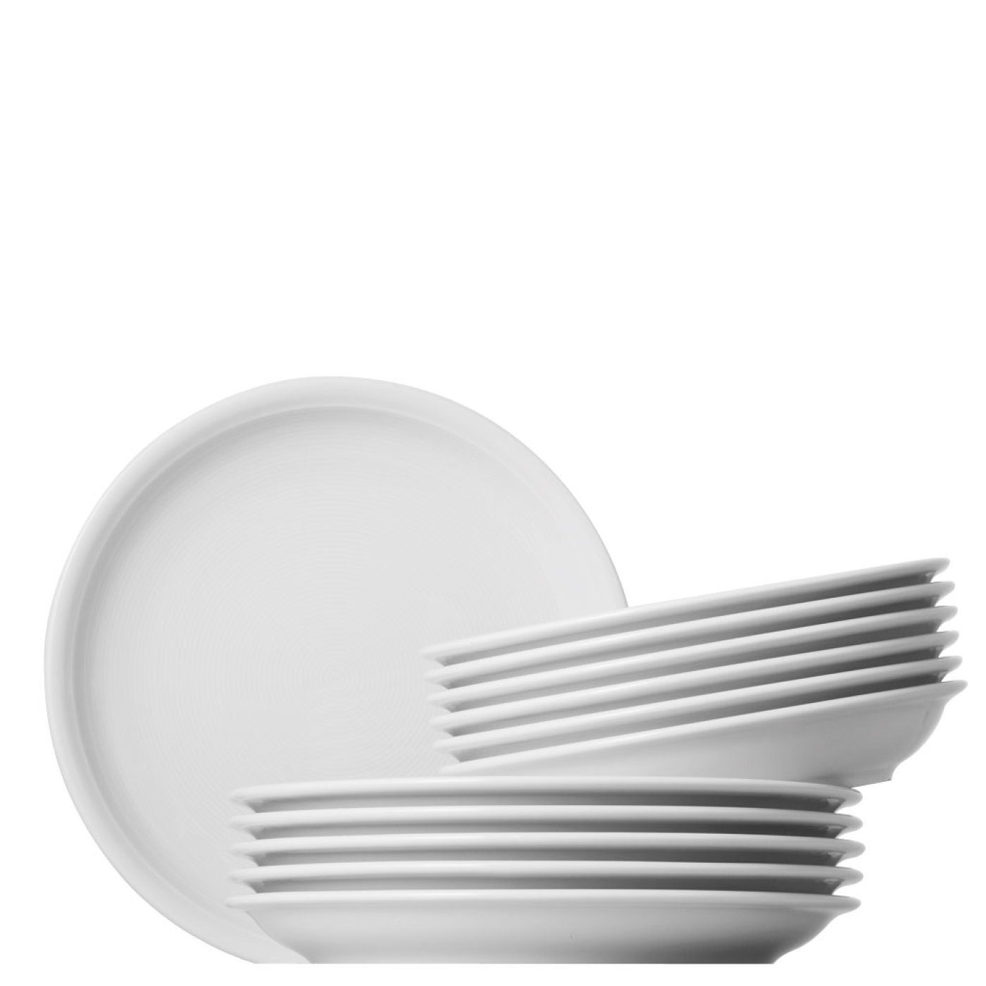 Thomas Porzellan Сервірування столу Tafel-Set 12-tlg., 6 Personen, Porzellan, Porzellan, spülmaschinenfest, mikrowellengeeignet