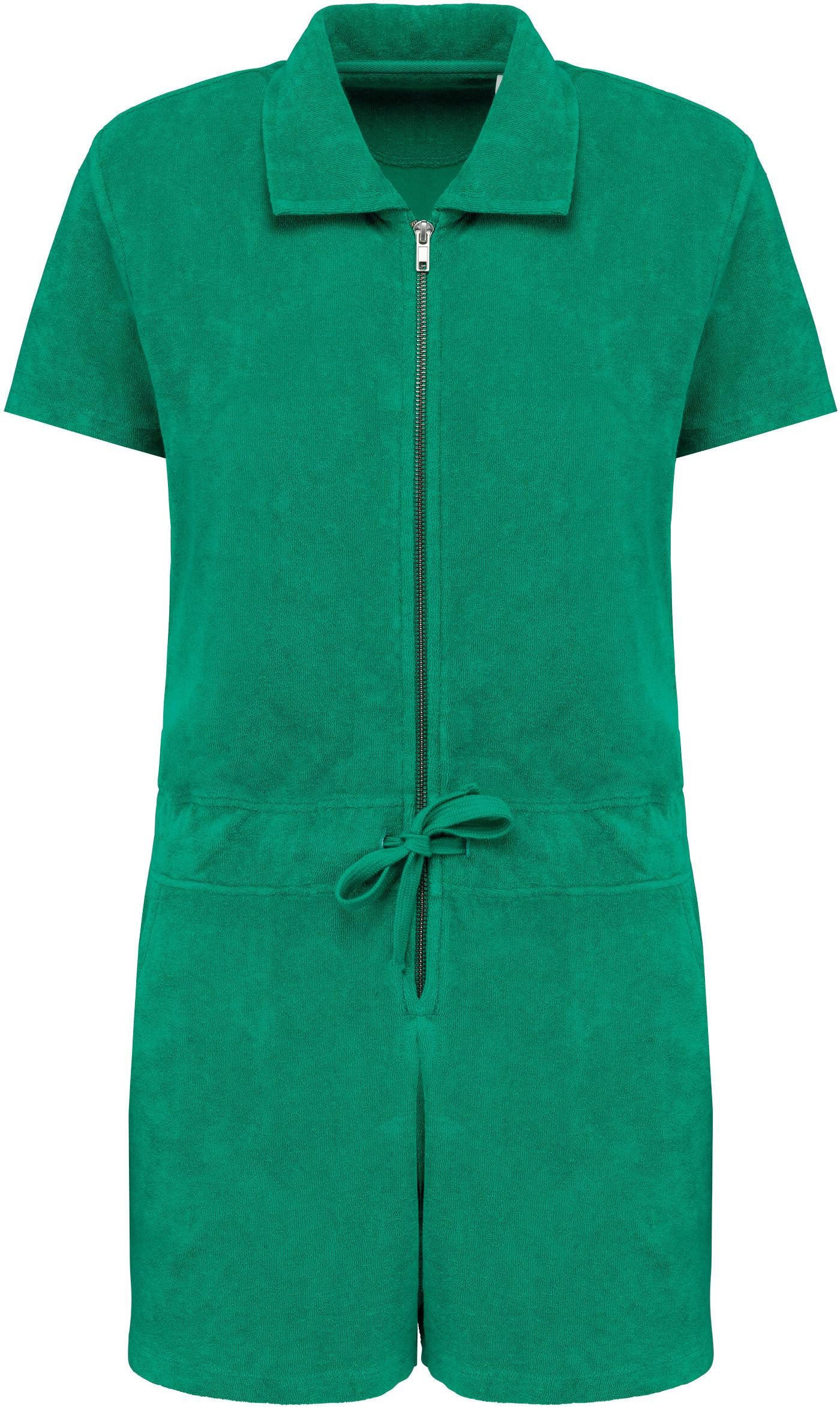 Native Spirit Jumpsuit Umweltfreundliches Short-Jumpsuit aus Frottee für Damen