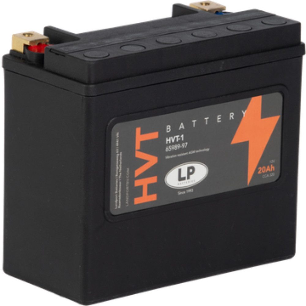 Batterie Nano-Gel 12V 20Ah für Motorrad Startbatterie MH HVT-1 Bleiakkus