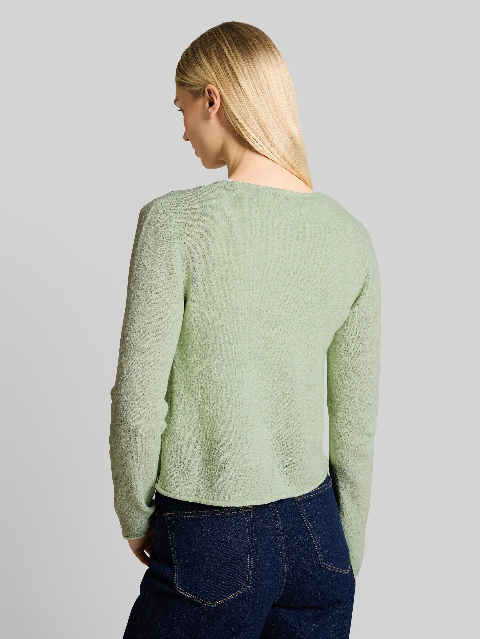 TOM TAILOR Denim Cardigan Pullover & Strickjacken Cardigan mit V-Ausschnitt