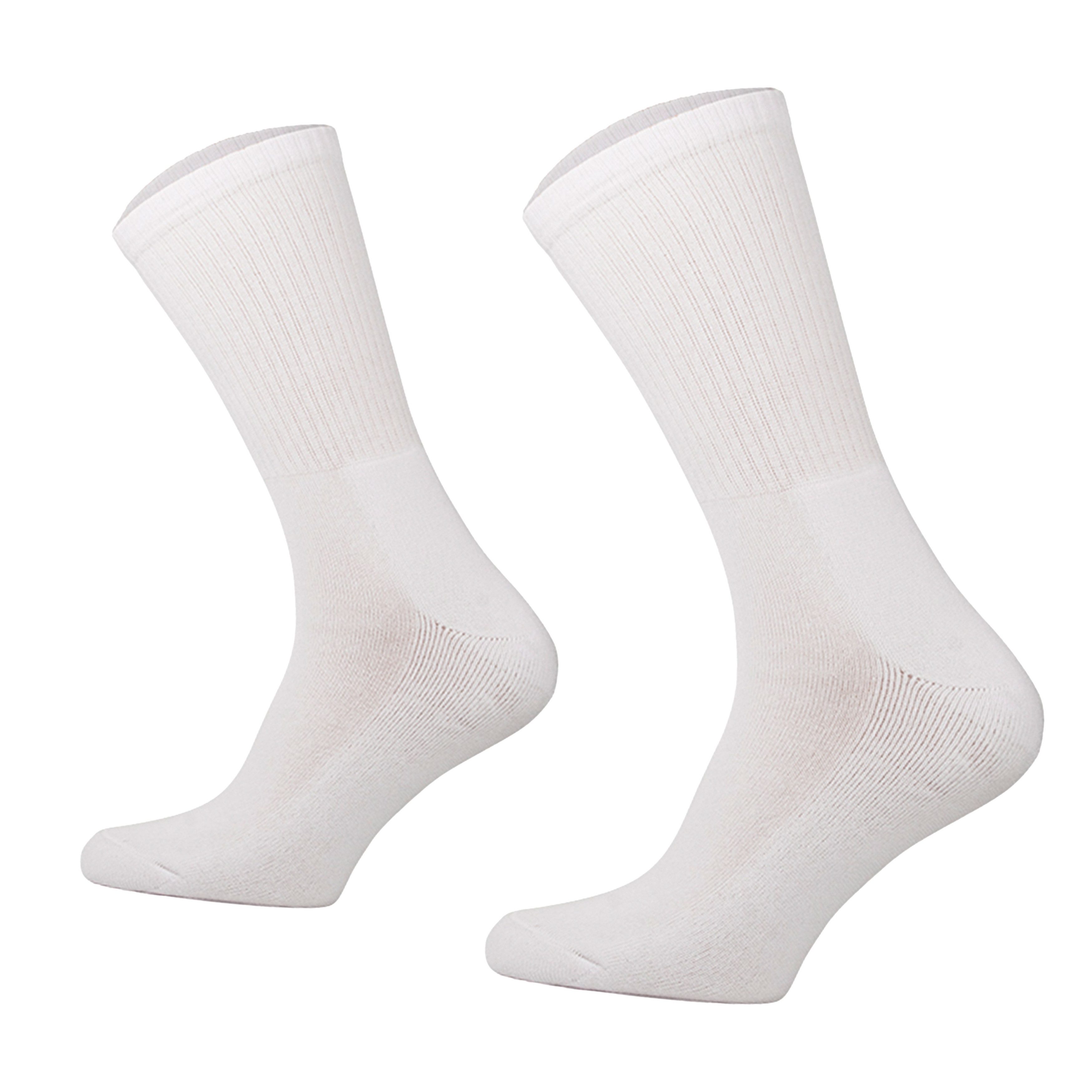 Fussballgott Freizeitsocken FUSSBALLGOTT weisse Sportsocken