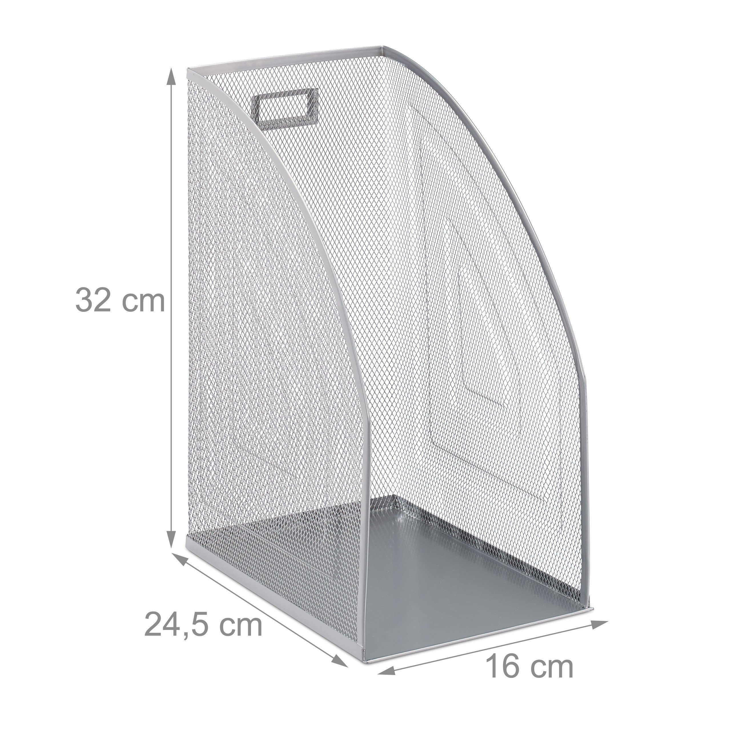 relaxdays Organizer Stehsammler Metall (1 St) – Bild 4 von 5
