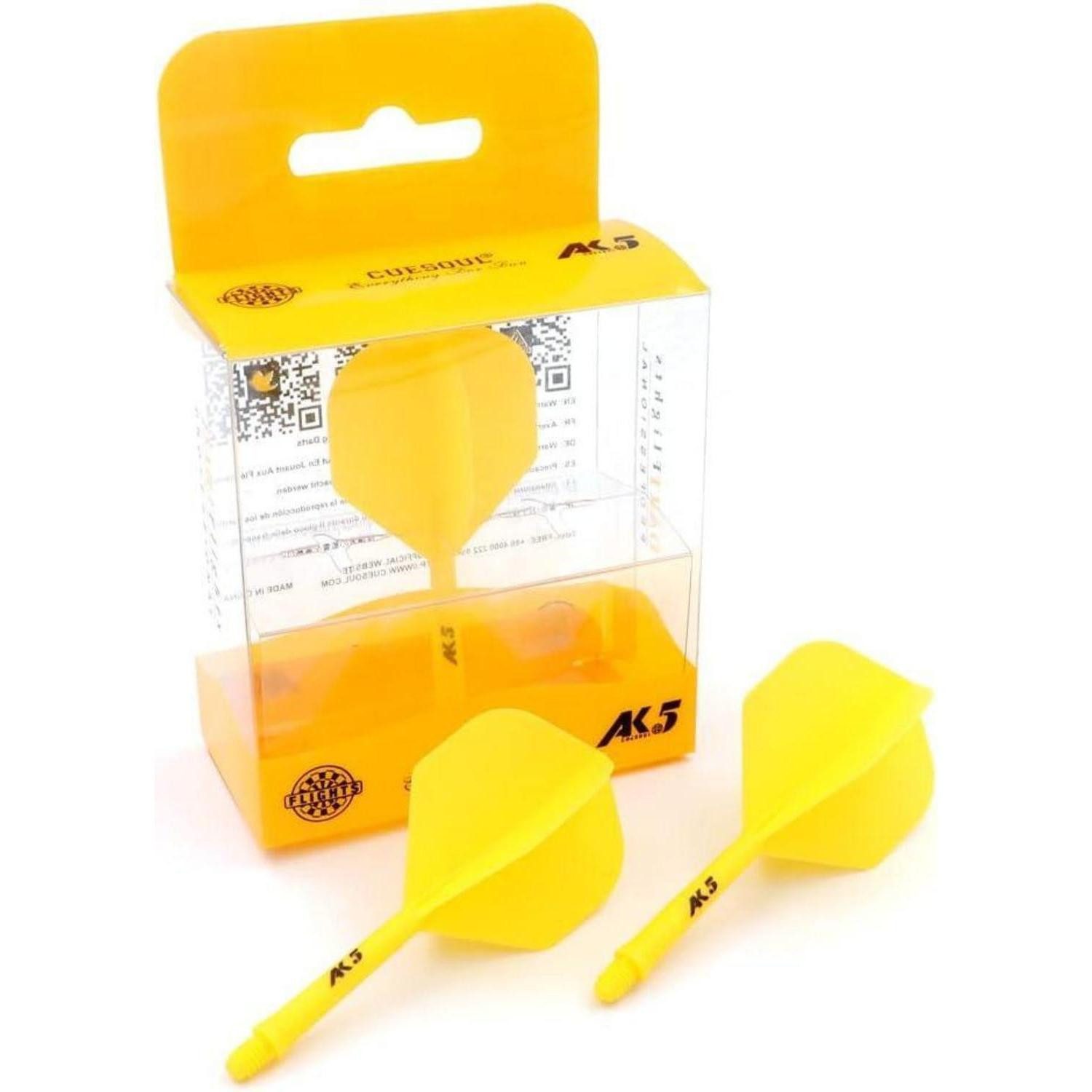 LuxusKollektion Pfeilschaft Dartschäfte Dartflights Farben Muster S M L Standard-Gelb-M CSAK-57XYS