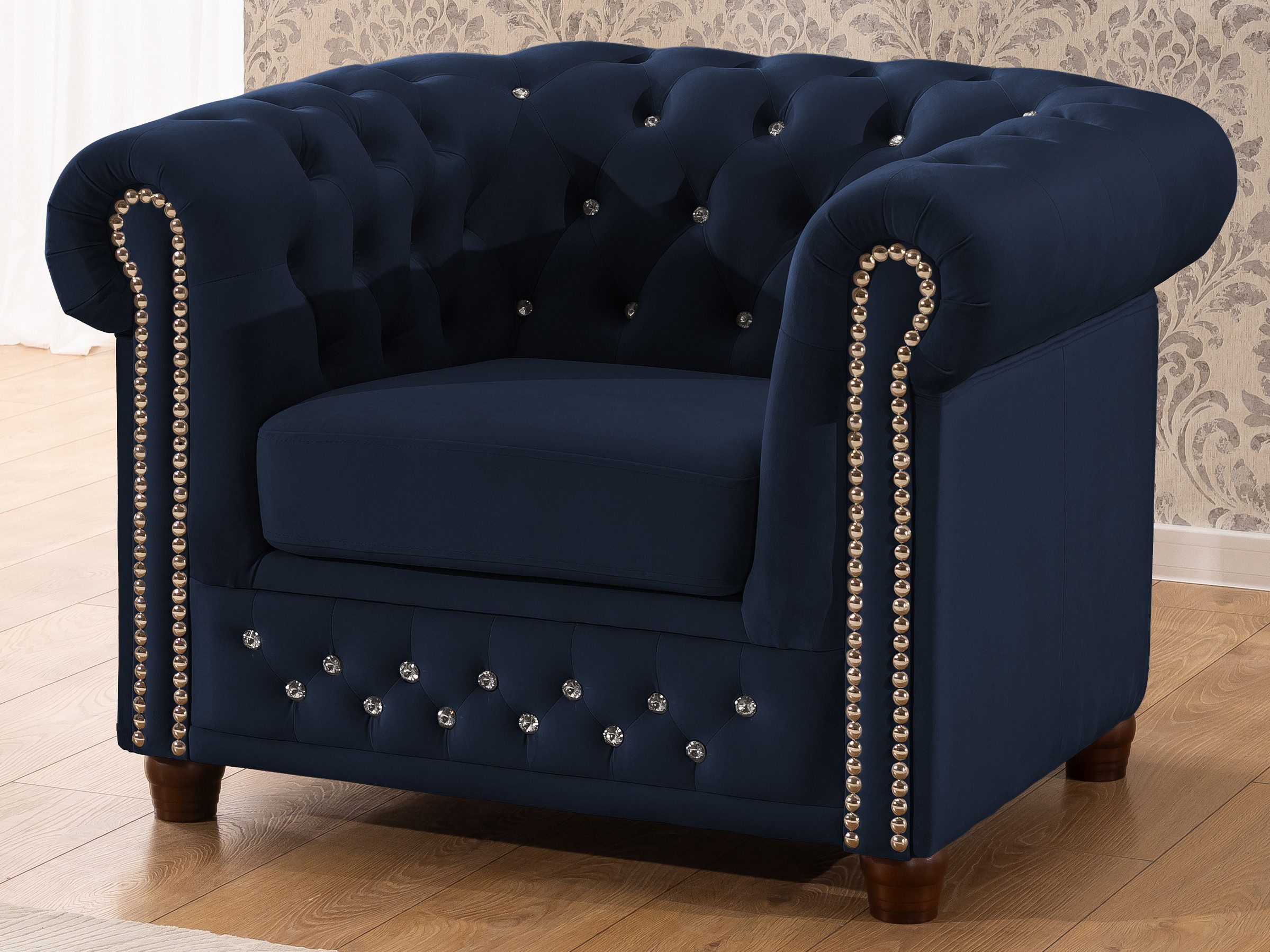 S-Style Möbel Chesterfield-Sessel Cleo Blink aus günstig online kaufen