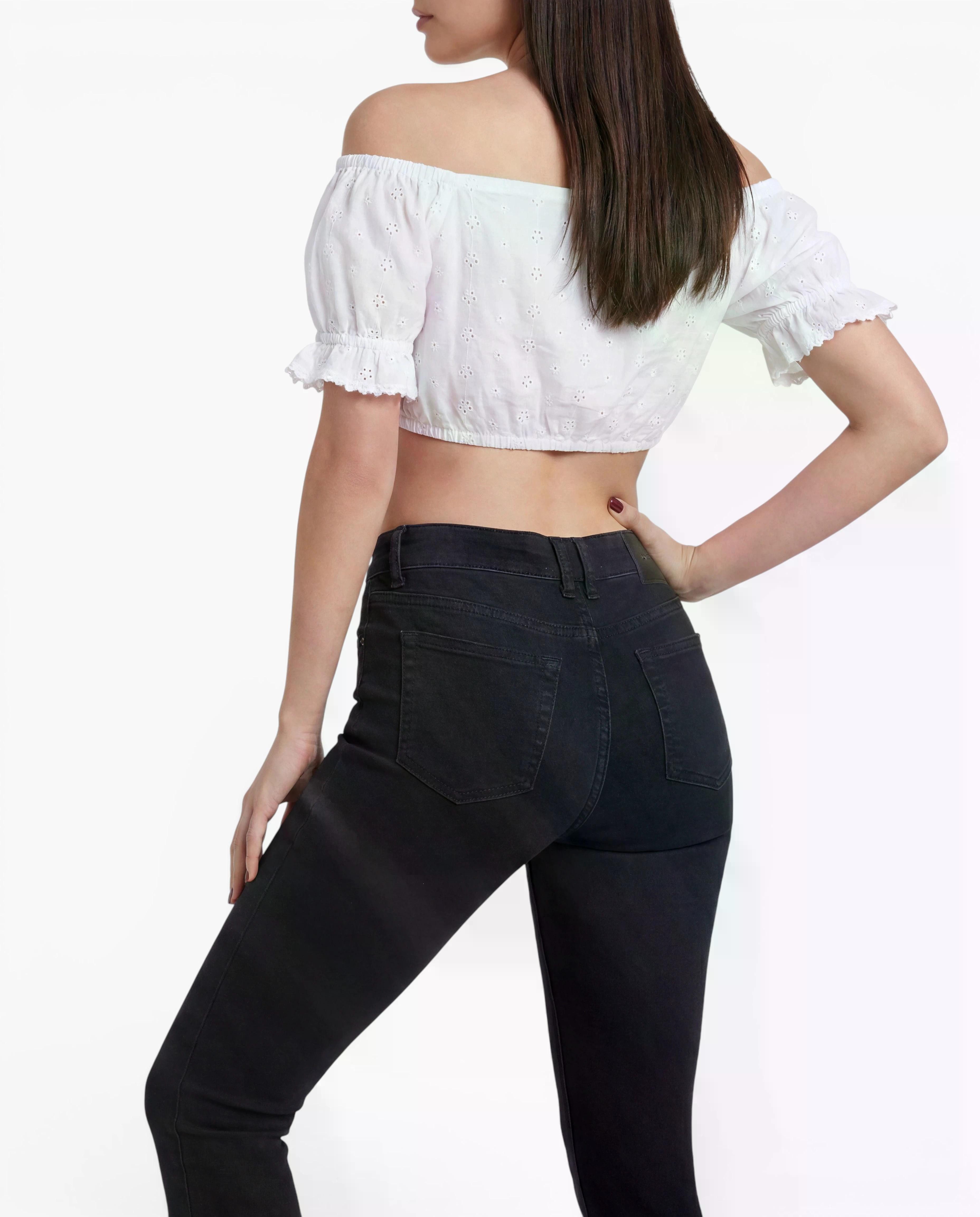 Ramona Lippert Dirndlbluse Laura weiß