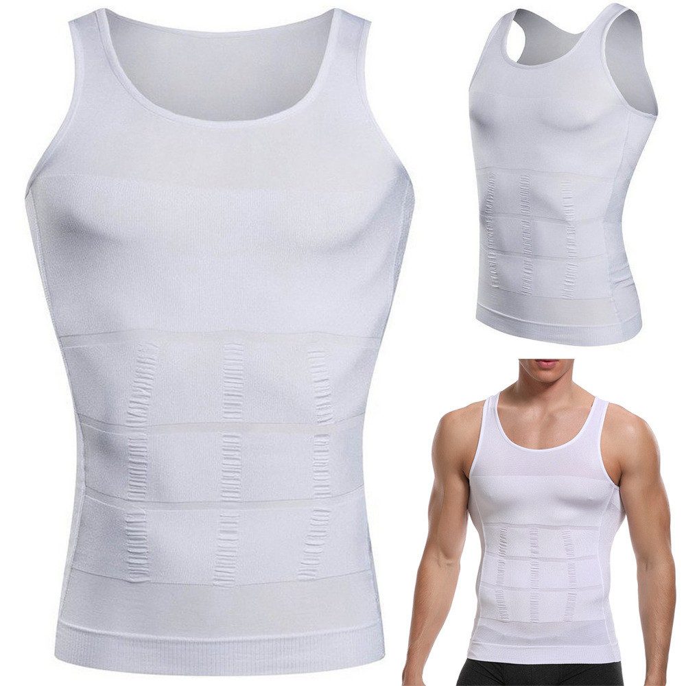 emeco Shapinghemd Herren Shapewear Unterhemd Bauchweg Shirt Figurformend Shapinghemd