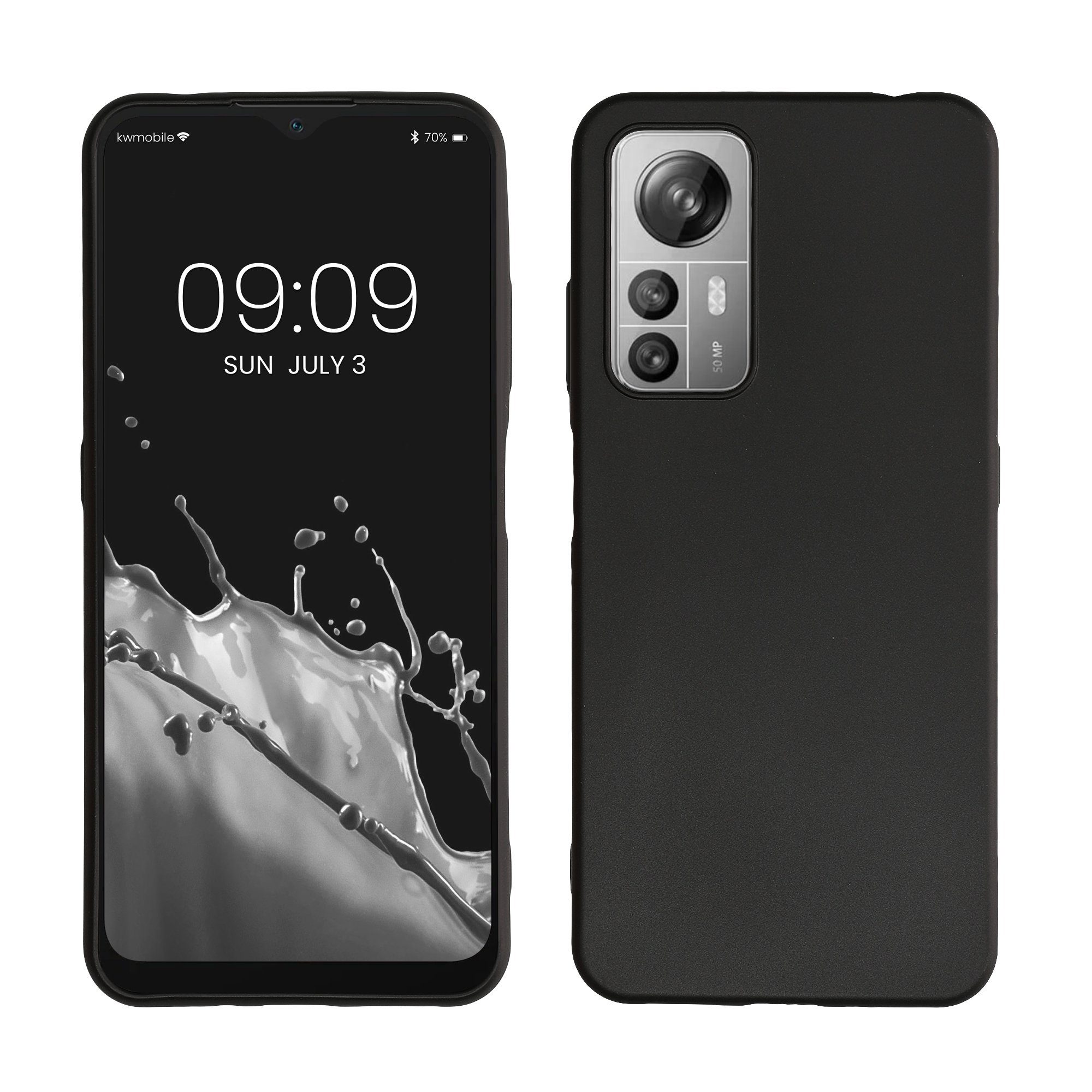 kwmobile Smartphone-Hülle Hülle für Blackview A85, Hülle Silikon - Soft Handyhülle - Handy Case Cover