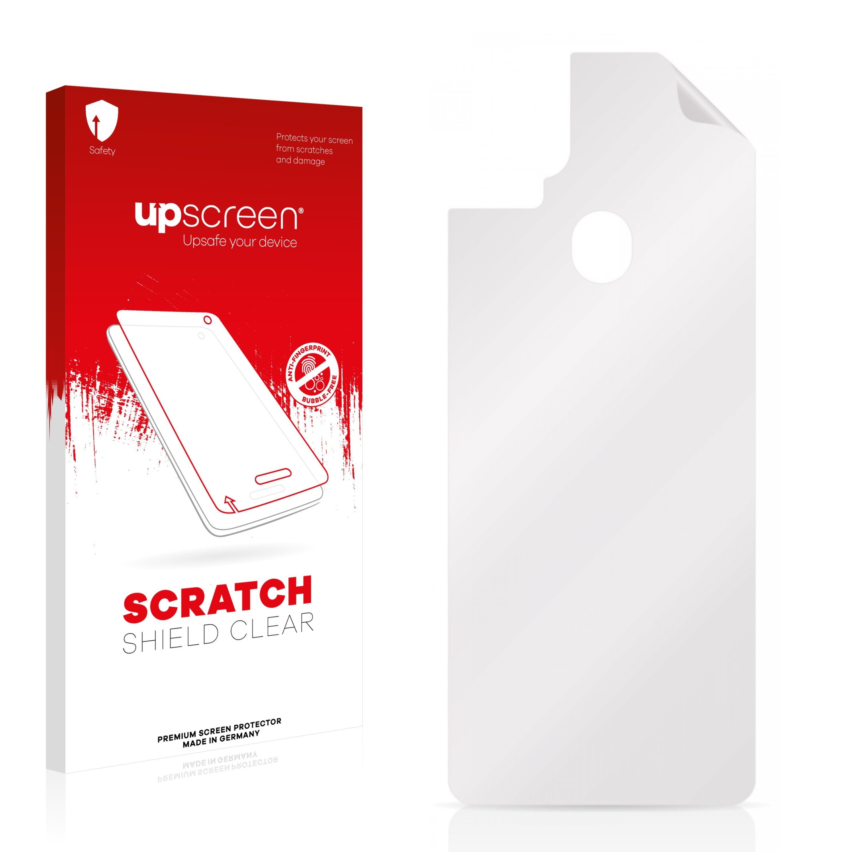 upscreen Schutzfolie »für ZTE Axon 11 SE (Rückseite)«, Folie Schutzfolie klar anti-scratch ...