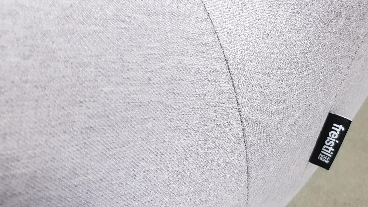 freistil ROLF BENZ Sessel Sessel mit Hocker Pandabär ROLF BENZ freistil 171 signalgrau schwarz