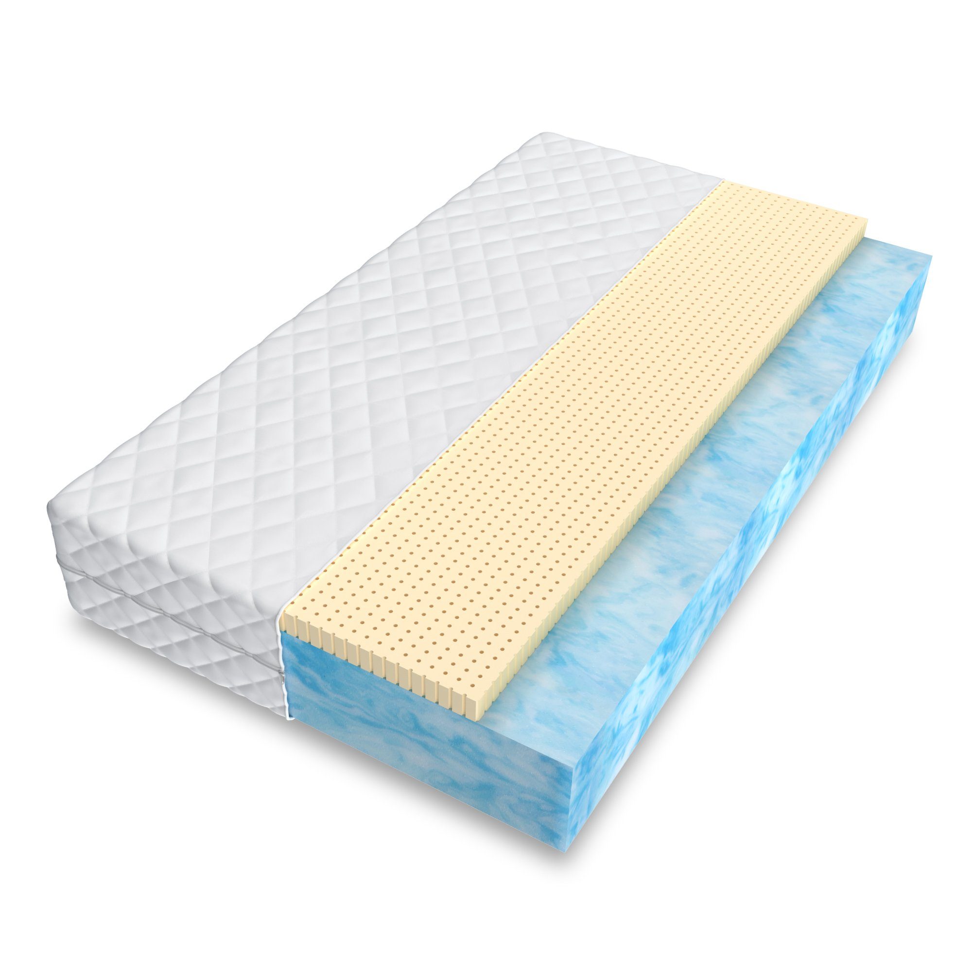 Kaltschaummatratze TINOS 90x200, 140x200, 160x200, 180x200 cm & weitere Grö günstig online kaufen