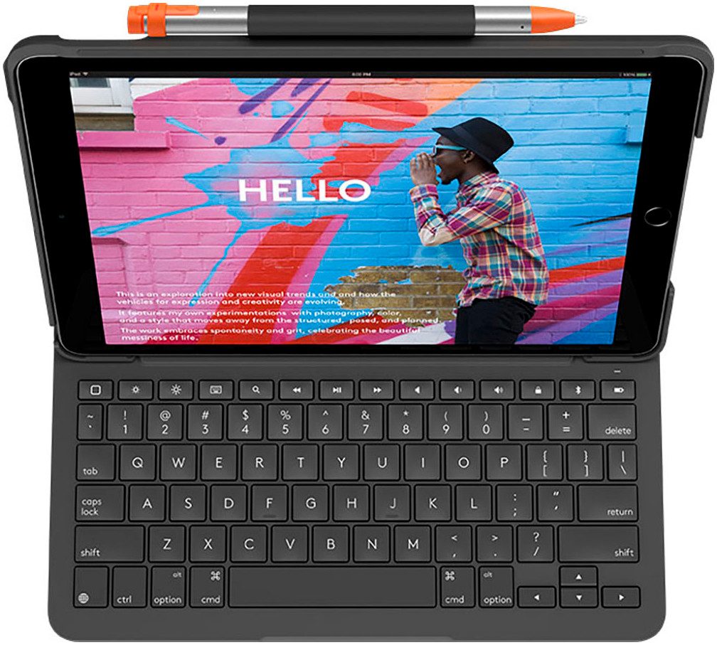 Logitech Slim Folio Tastatur