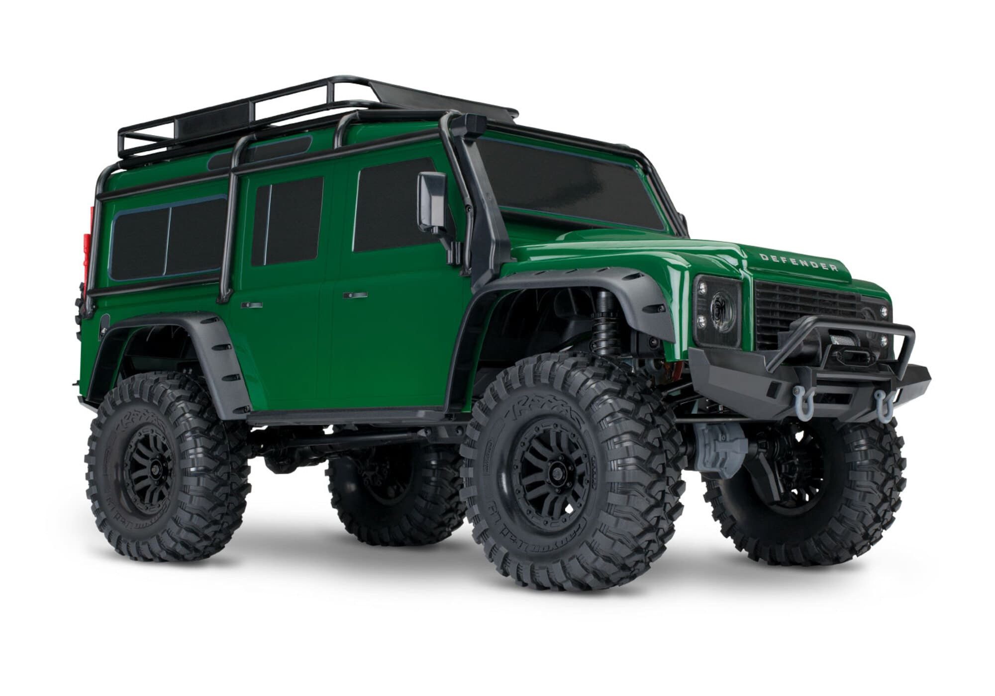 Traxxas RC-Monstertruck Traxxas TRX-4 LR Defender grün 1:10 Crawler RTR