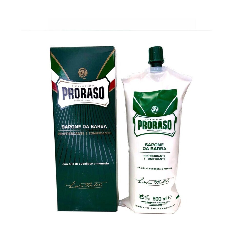 PRORASO Rasierseife Professional Shaving Soap Eucalyptus-Menthol