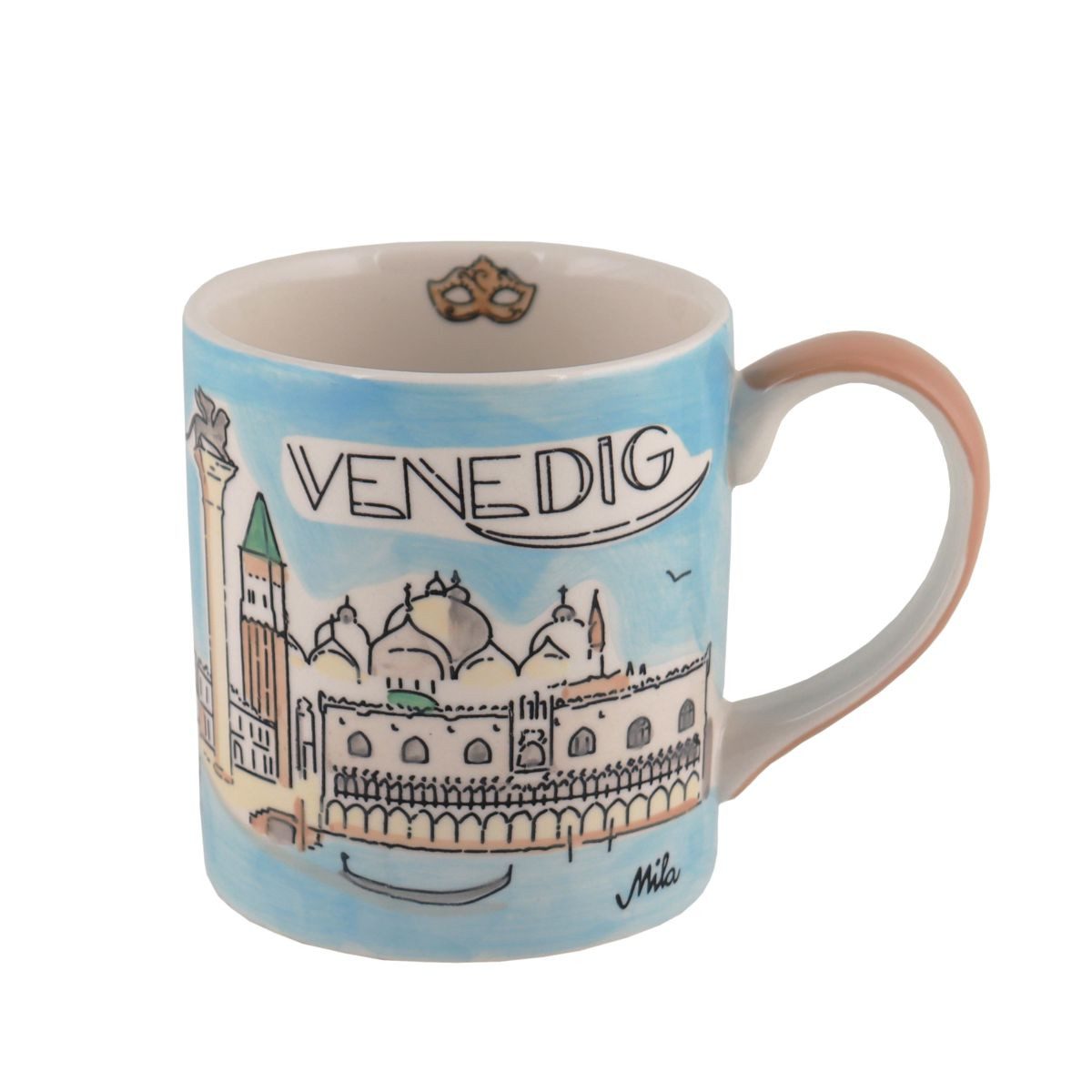 Mila Becher Mila Keramik Städte-Becher Venedig, Keramik