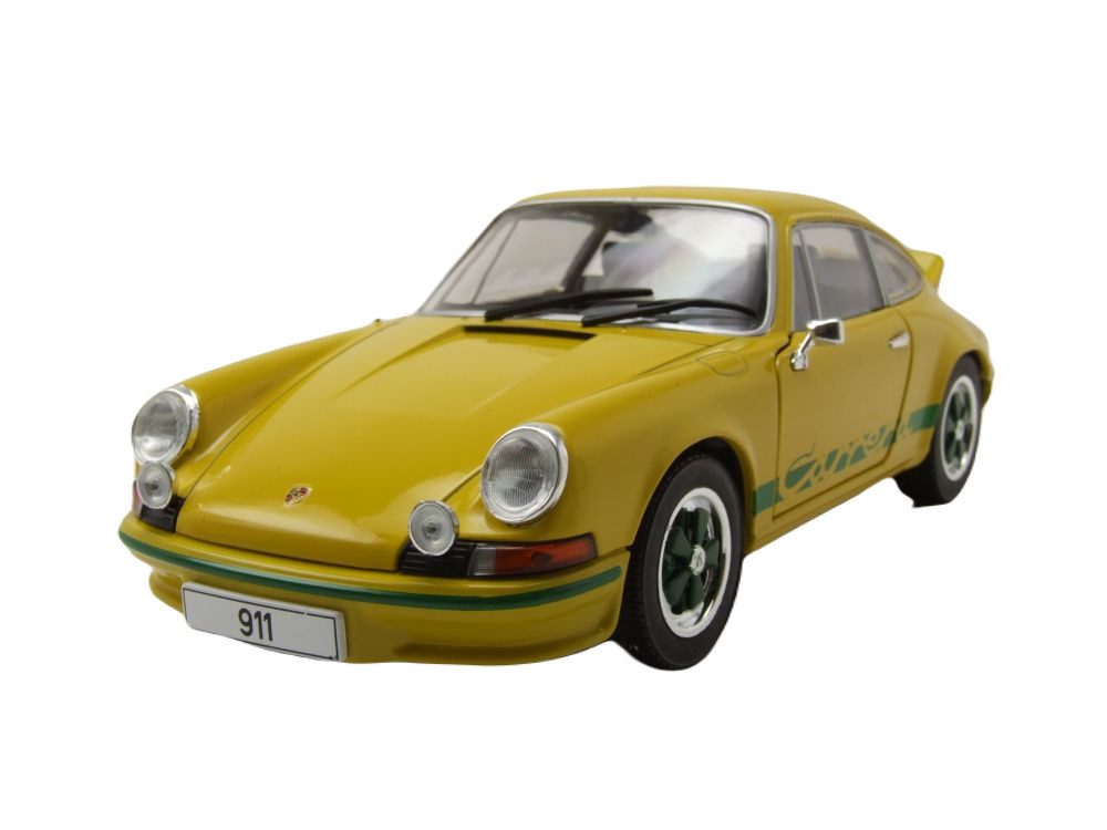 Whitebox Modellauto Porsche 911 Carrera 2.7 RS 1972 gelb, Maßstab 1:24