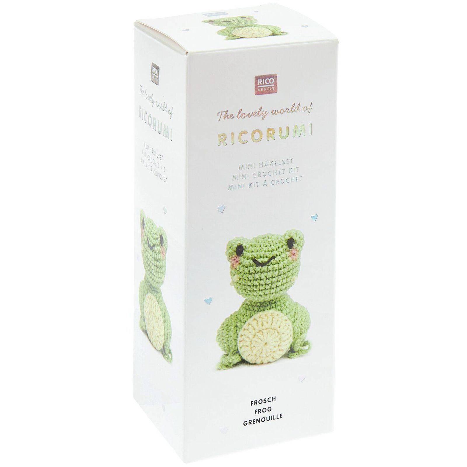 Rico Design Kreativset Ricorumi Mini Easy Häkelsets, (verschiedene Varianten), DIY-Set