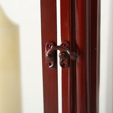BOLTZE Kerzenlaterne Metall Laternenset "Melanie", 2er Set, Höhe 33cm und 52cm