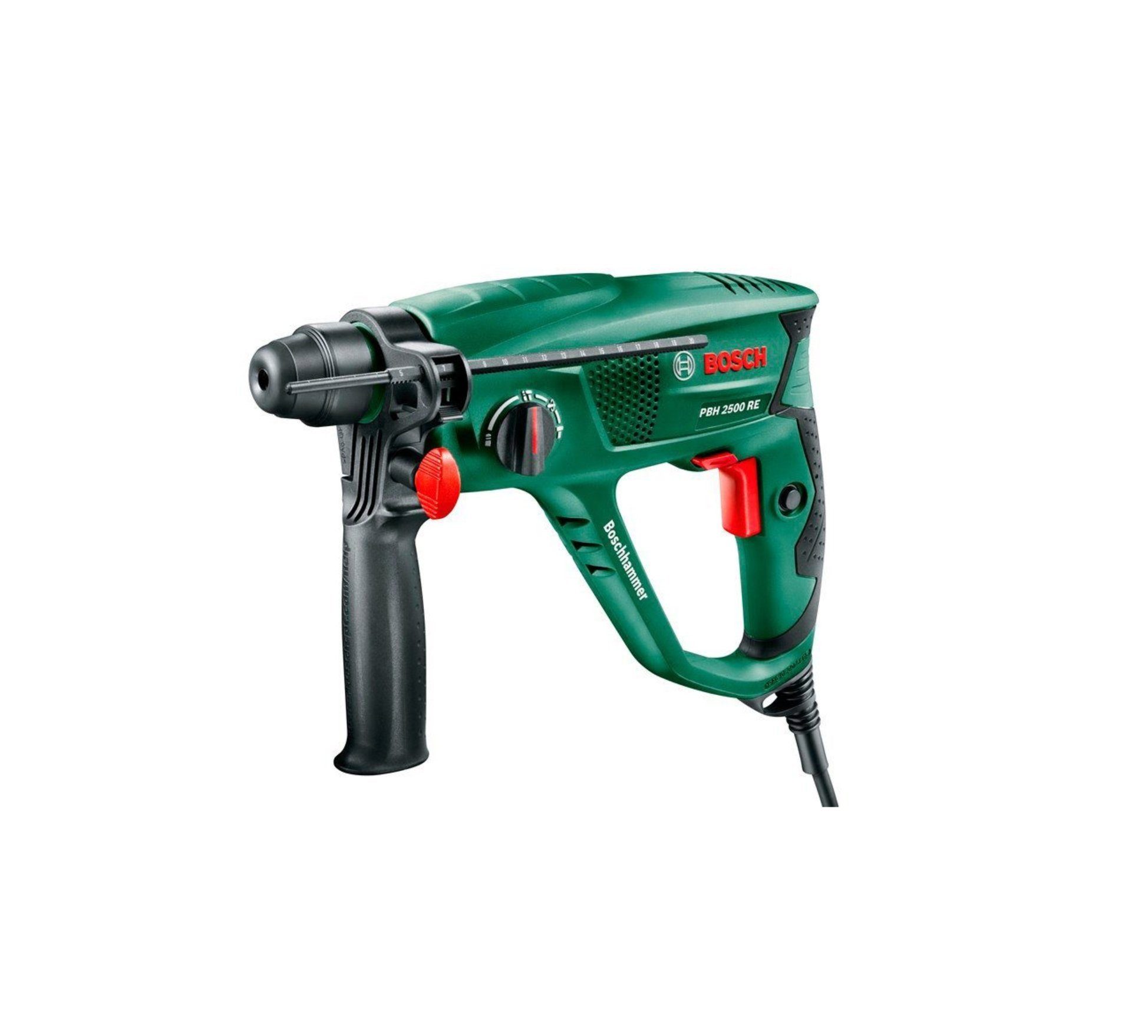 Bosch Professional Bohrhammer PBH 2500 RE Universal, 230 V, 600 W, Mit  Koffer