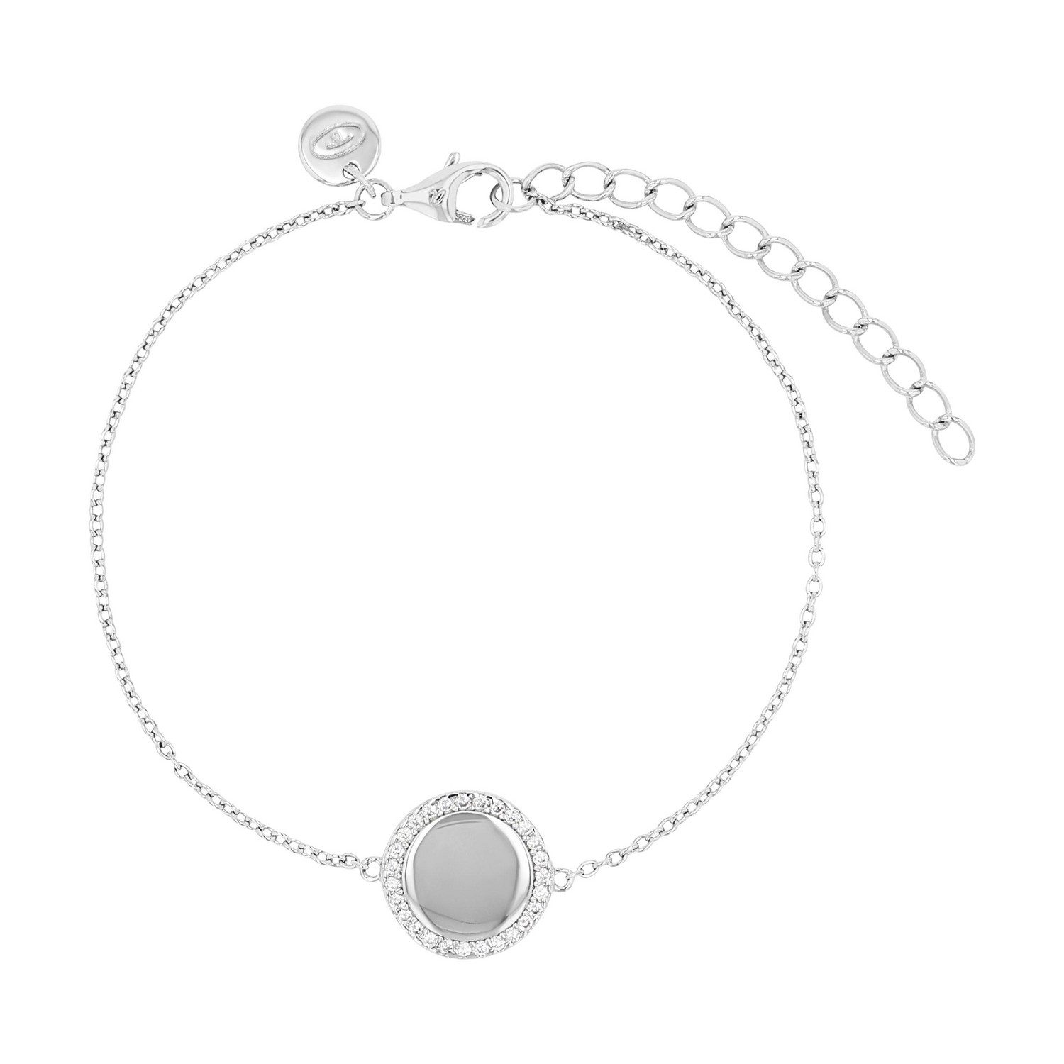 TOM TAILOR Silberarmband, mit Zirkonia (synth)