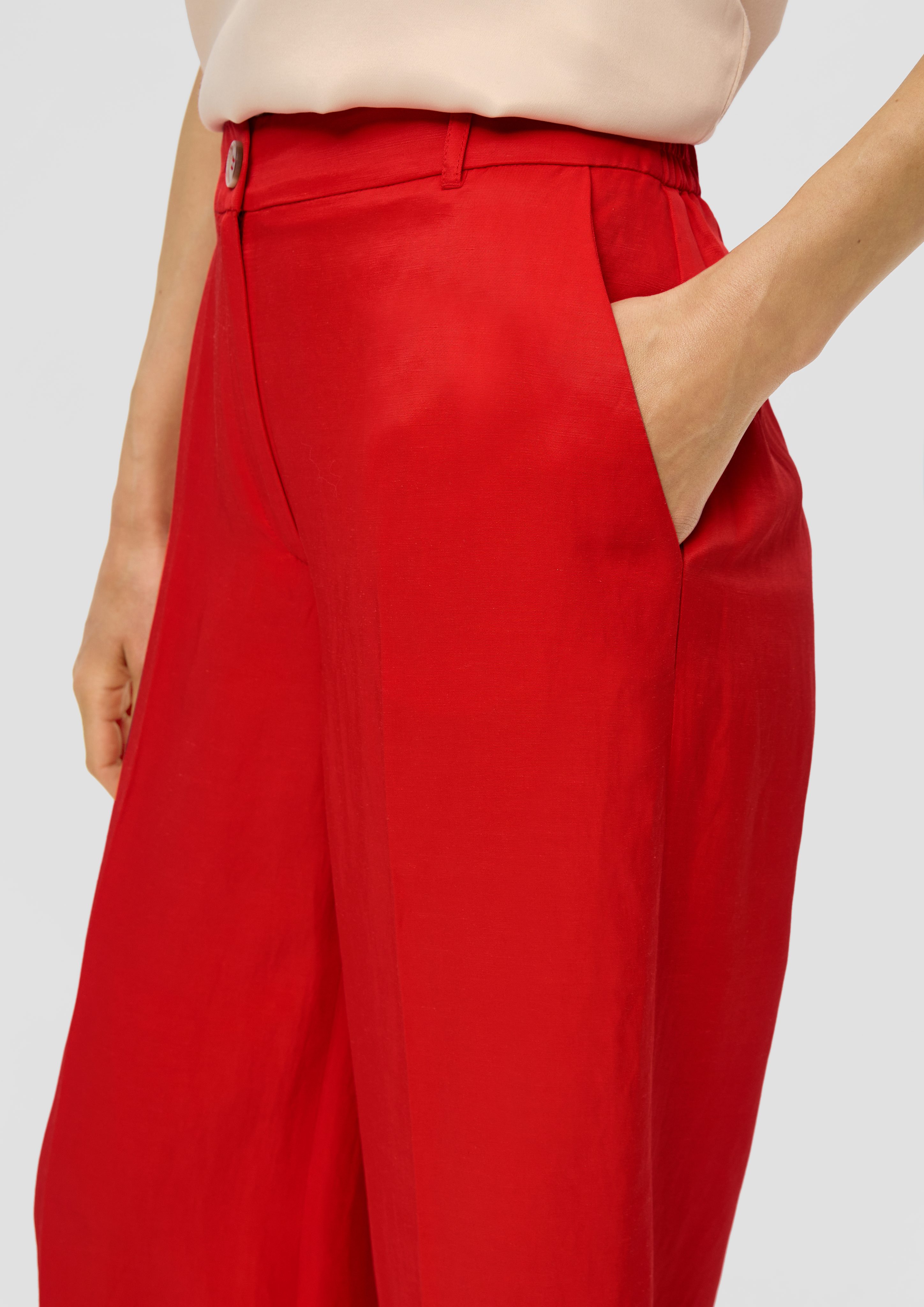 s.Oliver BLACK LABEL 7/8-Hose Culotte mit günstig online kaufen
