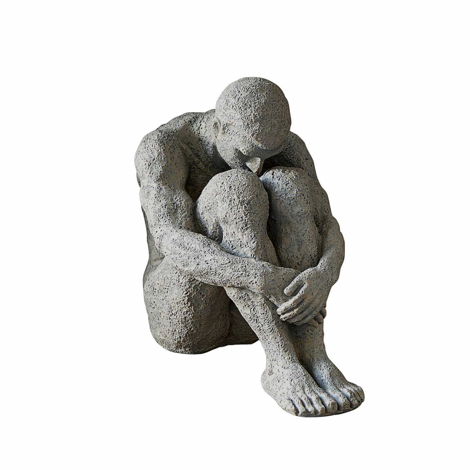 Mirabeau Dekofigur Figur Antony antikgrau