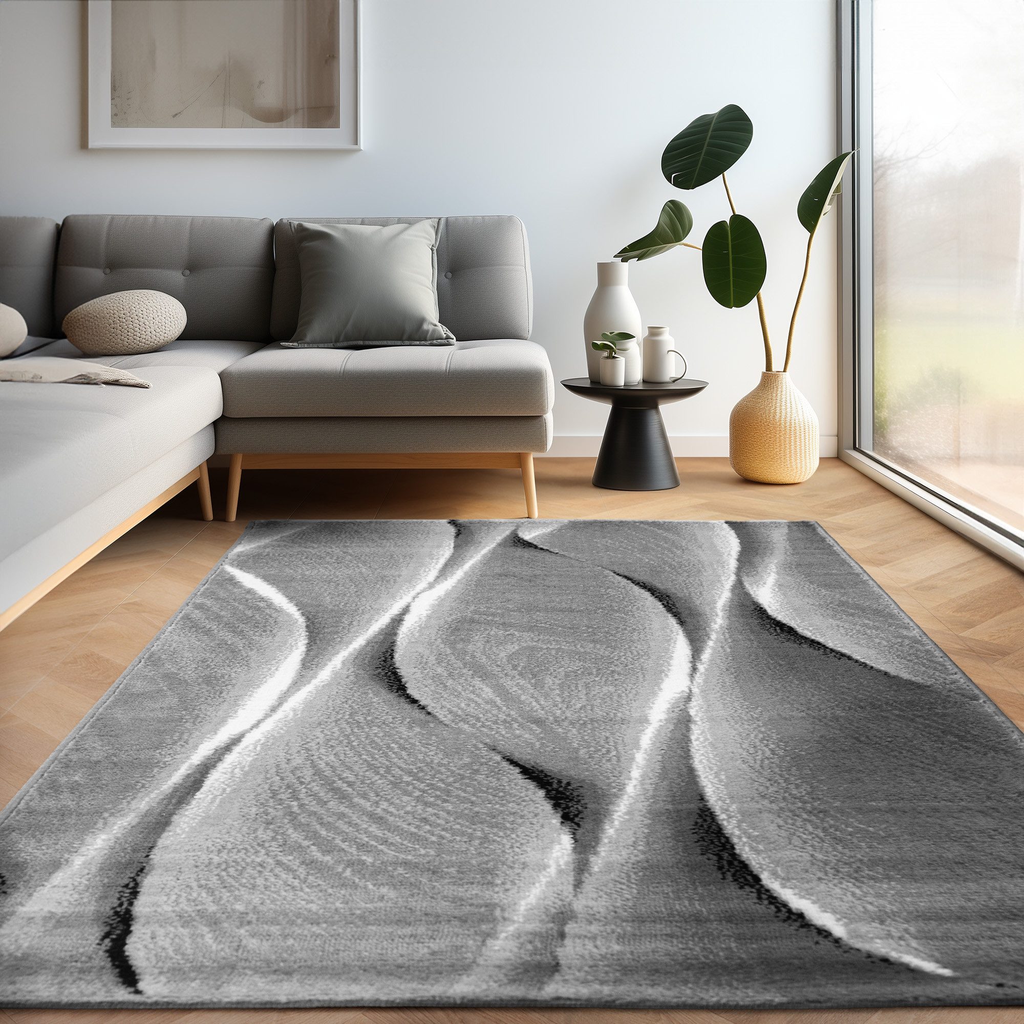 Carpettex Designteppich Ombre Design, Läufer, Höhe: 12 mm, Modern Kurzflor günstig online kaufen