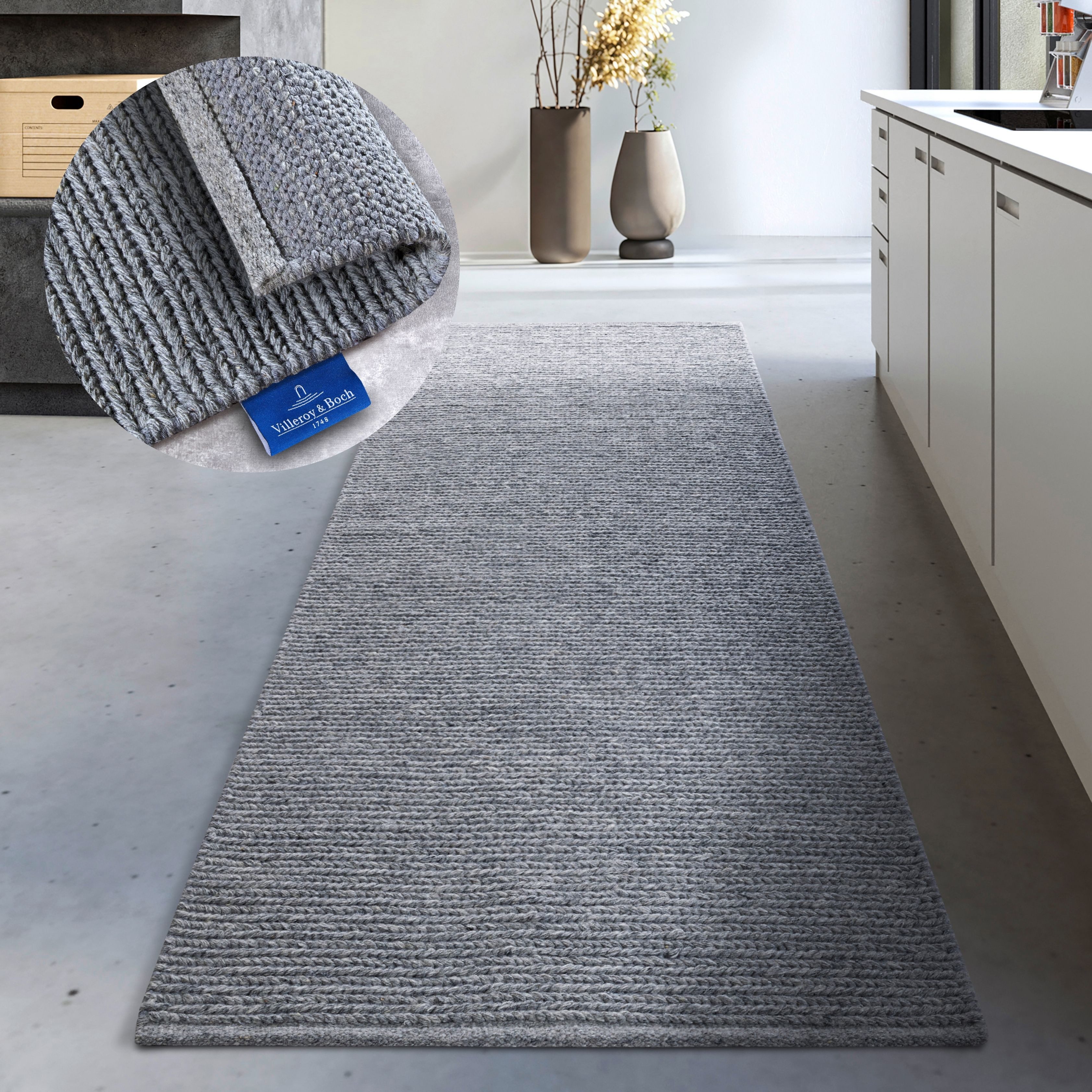 Villeroy & Boch Wollteppich "Francois" rechteckig 7 mm Höhe in rund, oval, günstig online kaufen