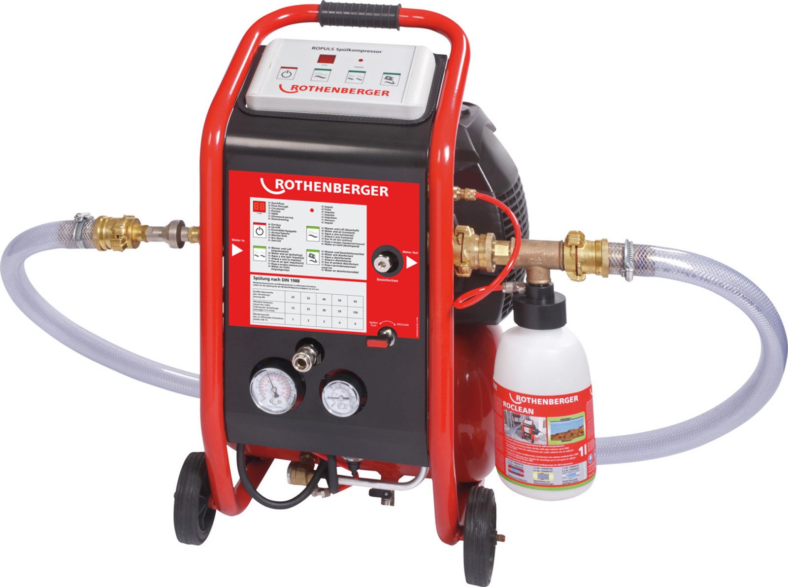 Rothenberger Rohrreinigungsmaschine ROTHENBERGER ROPULS D Spülkompressor - 1000000145